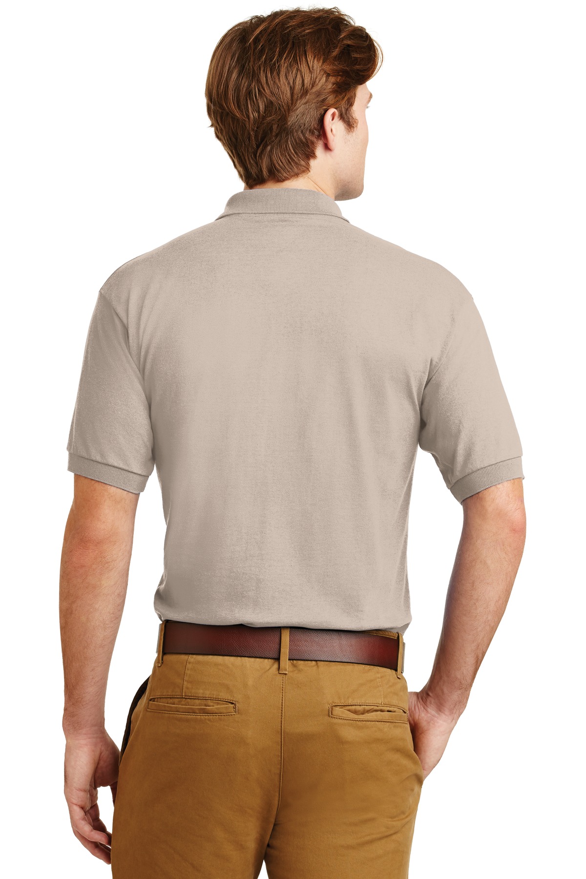 8800 Gildan DryBlend Jersey Sport Shirt - Back Image