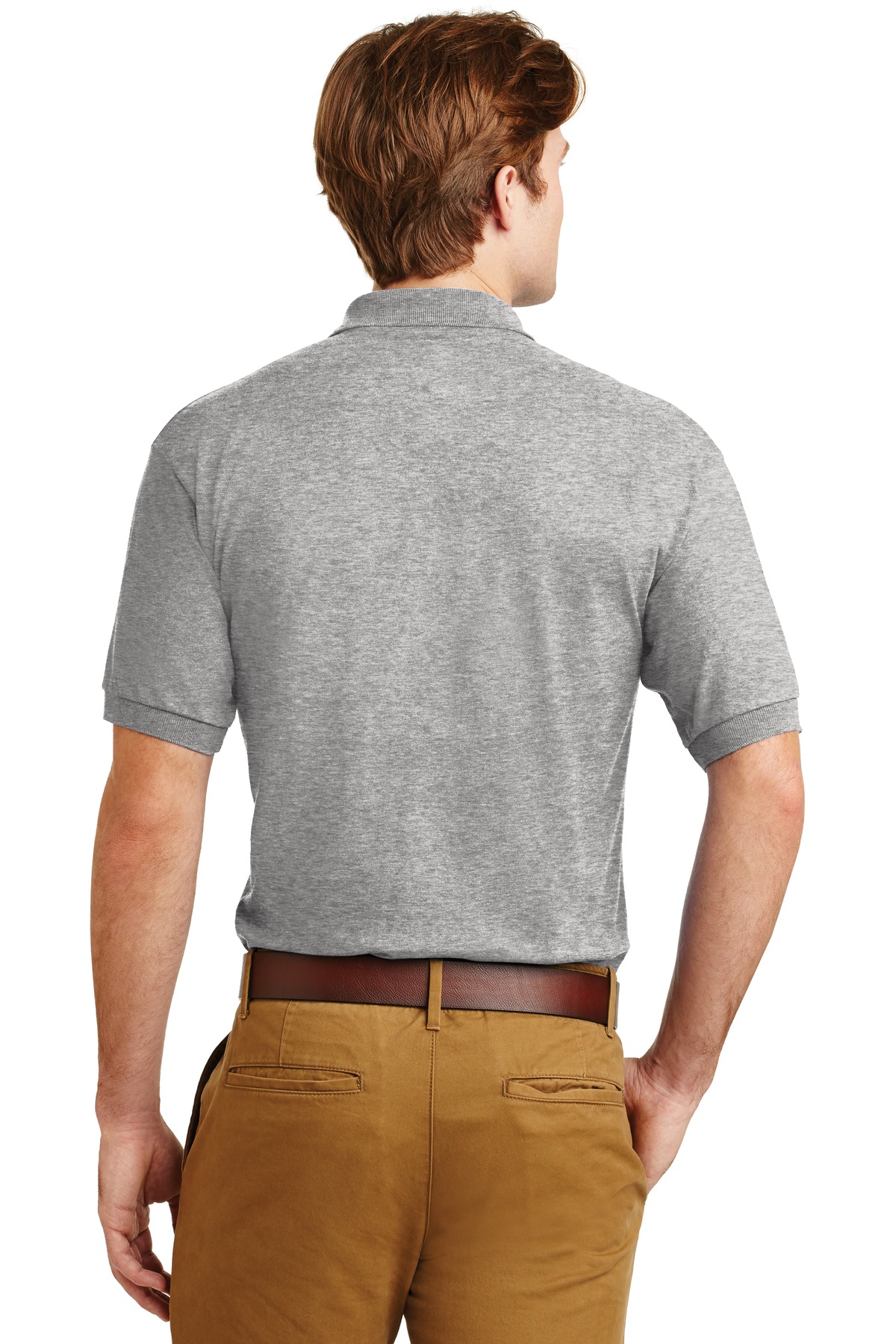 8800 Gildan DryBlend Jersey Sport Shirt - Back Image