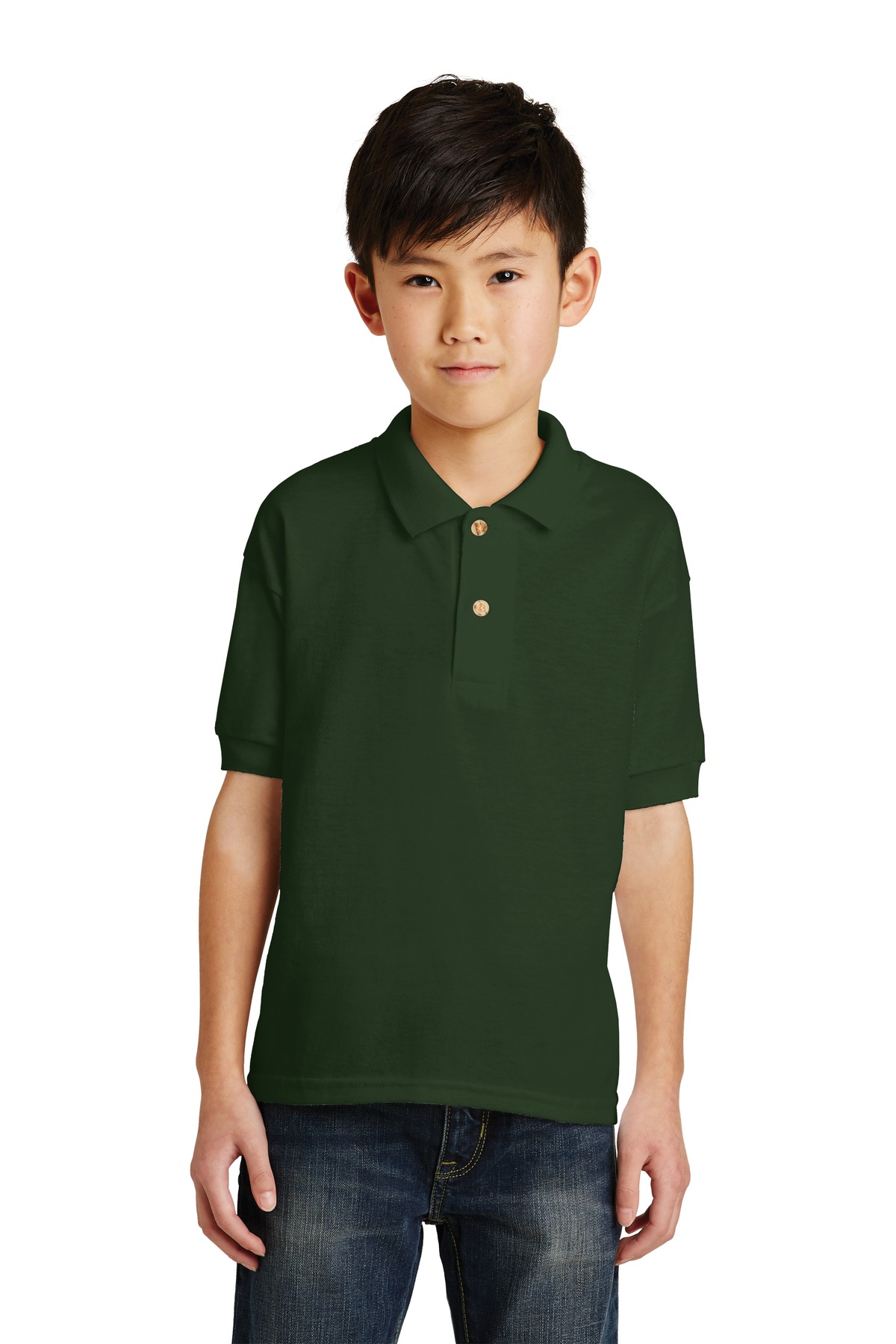 8800B Gildan Youth DryBlend 6-Ounce Jersey Knit Sport Shirt.