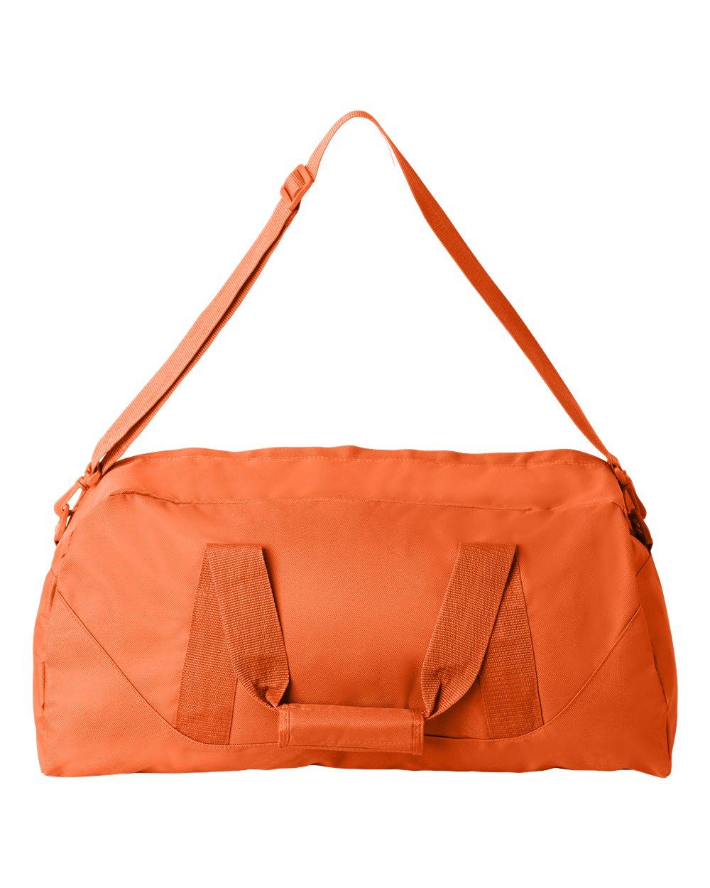 8806 Liberty Bags Recycled 23 1/2" Large Duffel Bag - Back Image