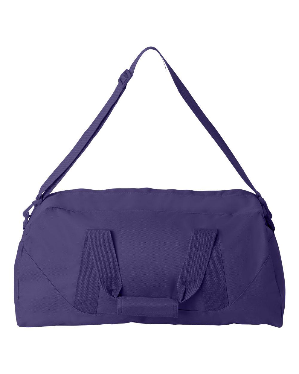 8806 Liberty Bags Recycled 23 1/2" Large Duffel Bag - Back Image