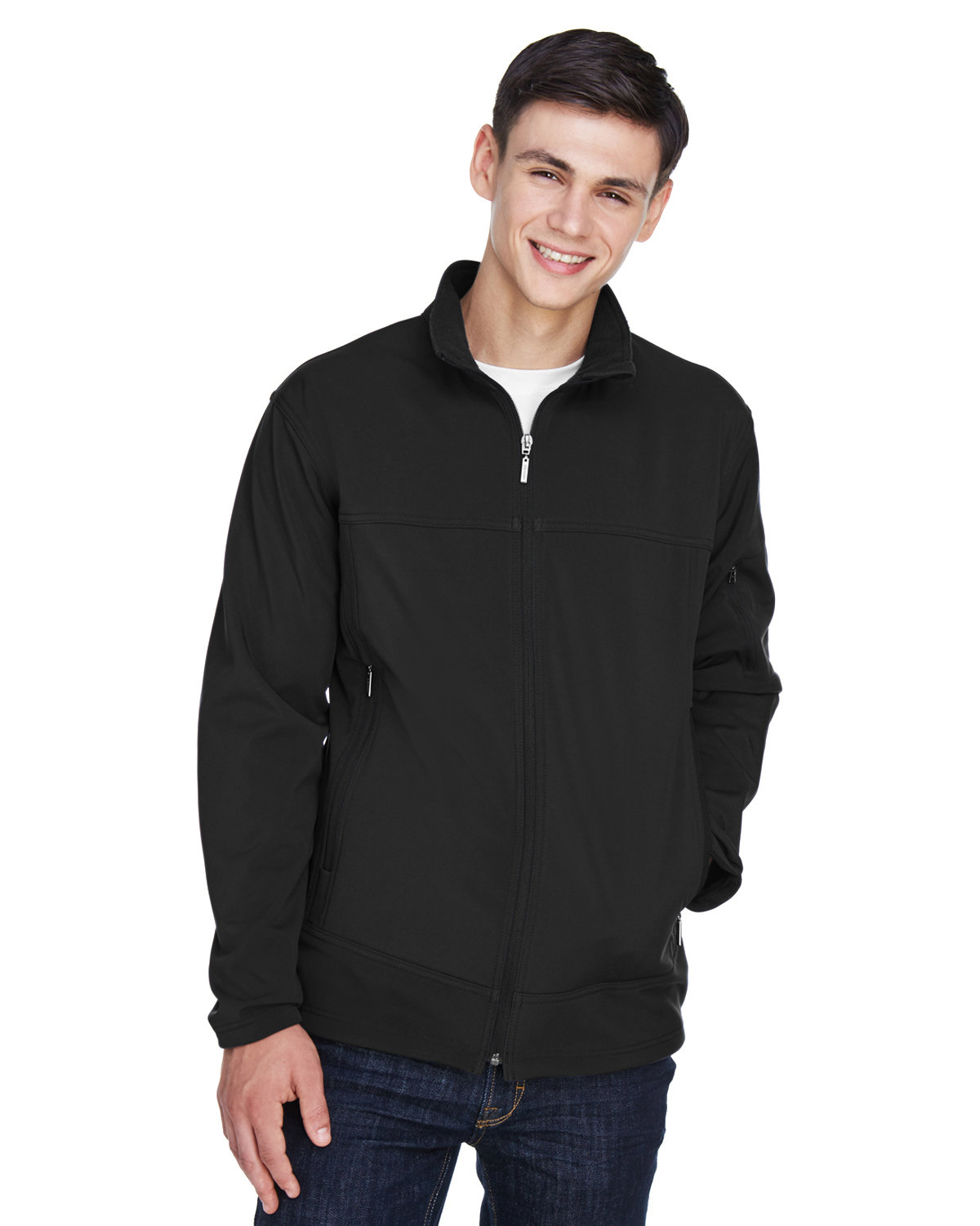 88099 North End Mens Three-Layer Fleece Bonded Performance Soft Shell Jacket 88099 North End Mens Three-Layer Fleece Bonded Performance Soft Shell Jacket