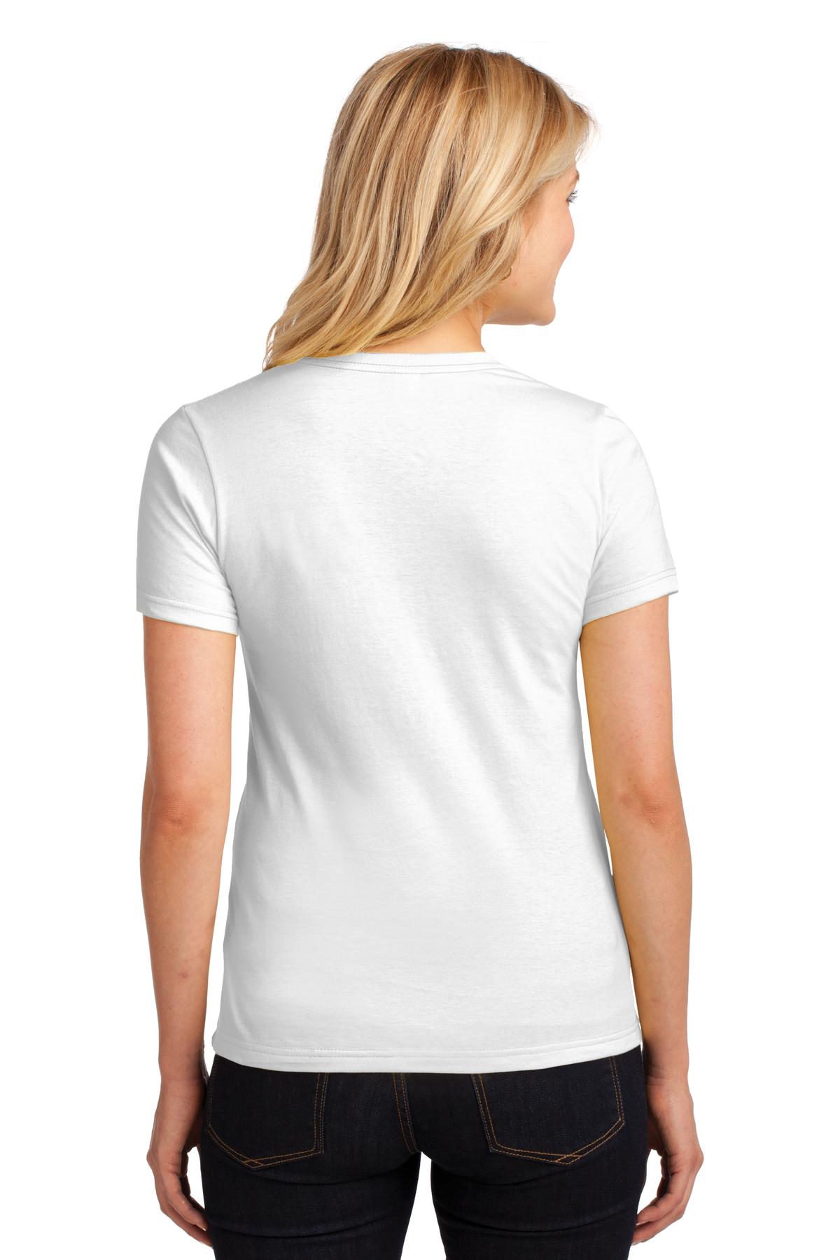 880 Anvil Women’s Lightweight T-Shirt - Back Image
