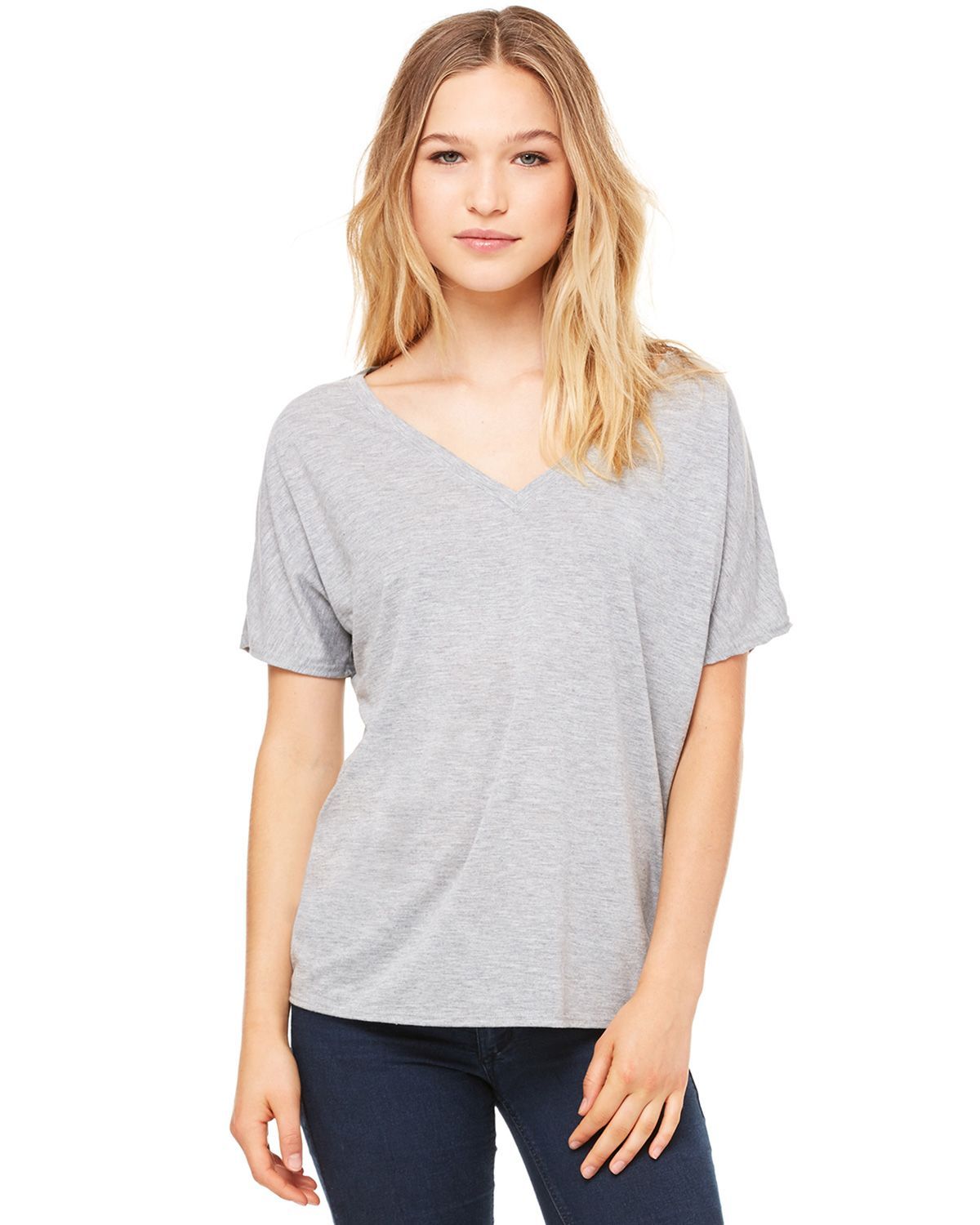8815 Bella + Canvas Ladies' Slouchy V-Neck T-Shirt 8815 Bella + Canvas Ladies' Slouchy V-Neck T-Shirt