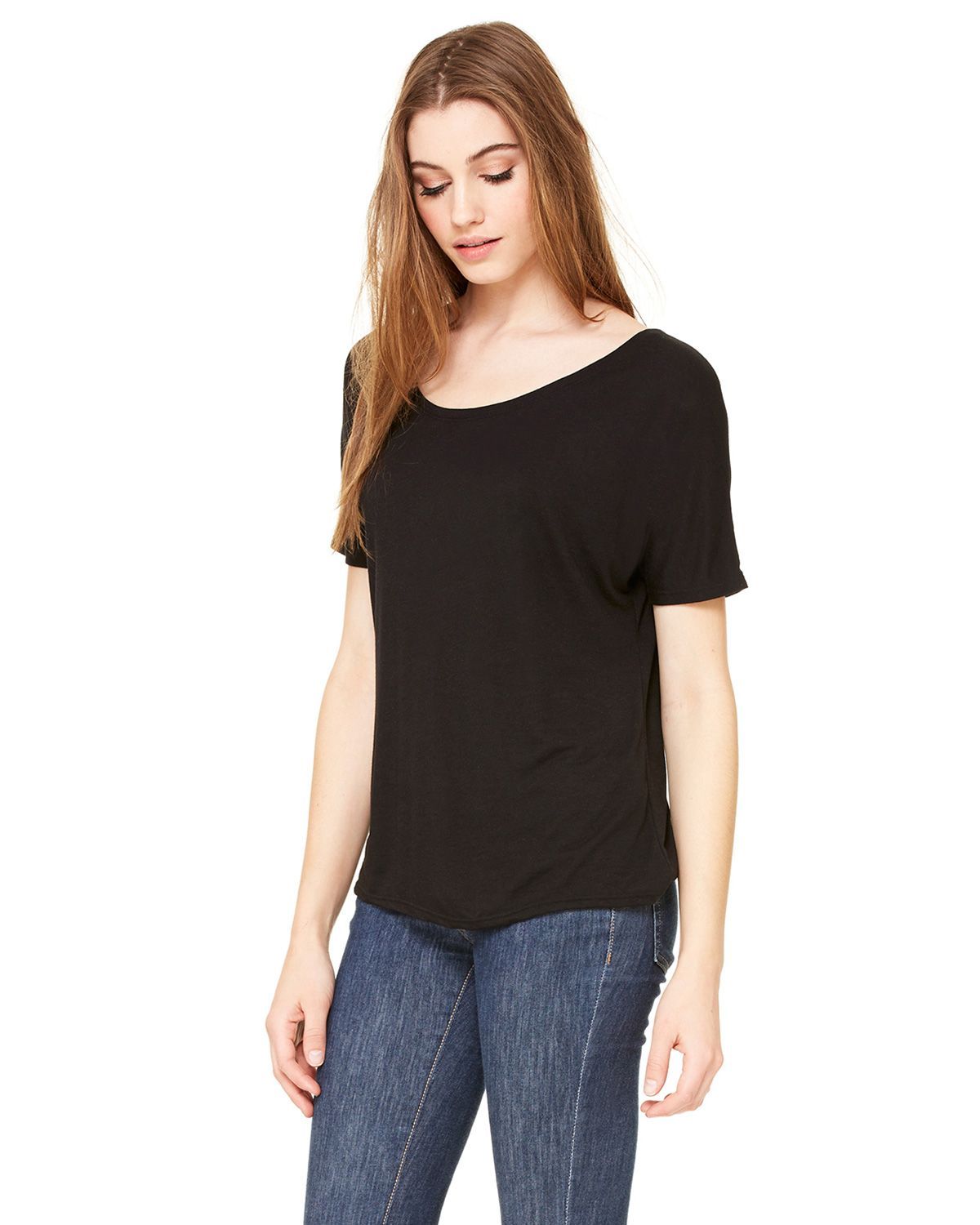 8816 Bella + Canvas Women’s Slouchy Tee - Siide Image