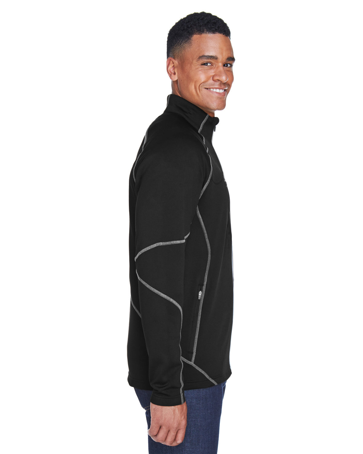 88174 North End Mens Gravity Performance Fleece Jacket - Siide Image