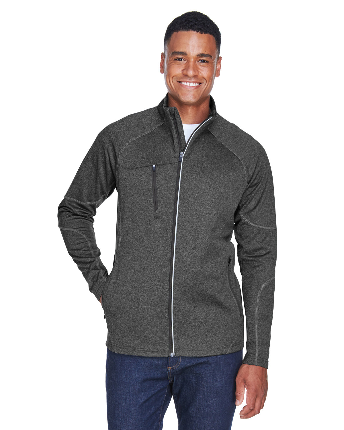 88174 North End Mens Gravity Performance Fleece Jacket