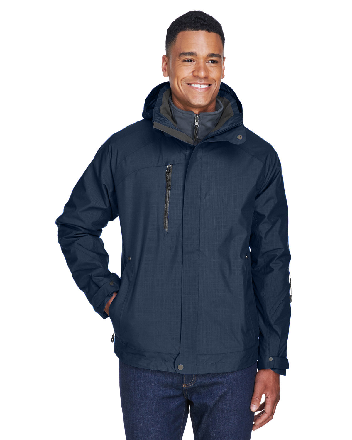 88178 North End Mens Caprice 3-in-1 Jacket with Soft Shell Liner