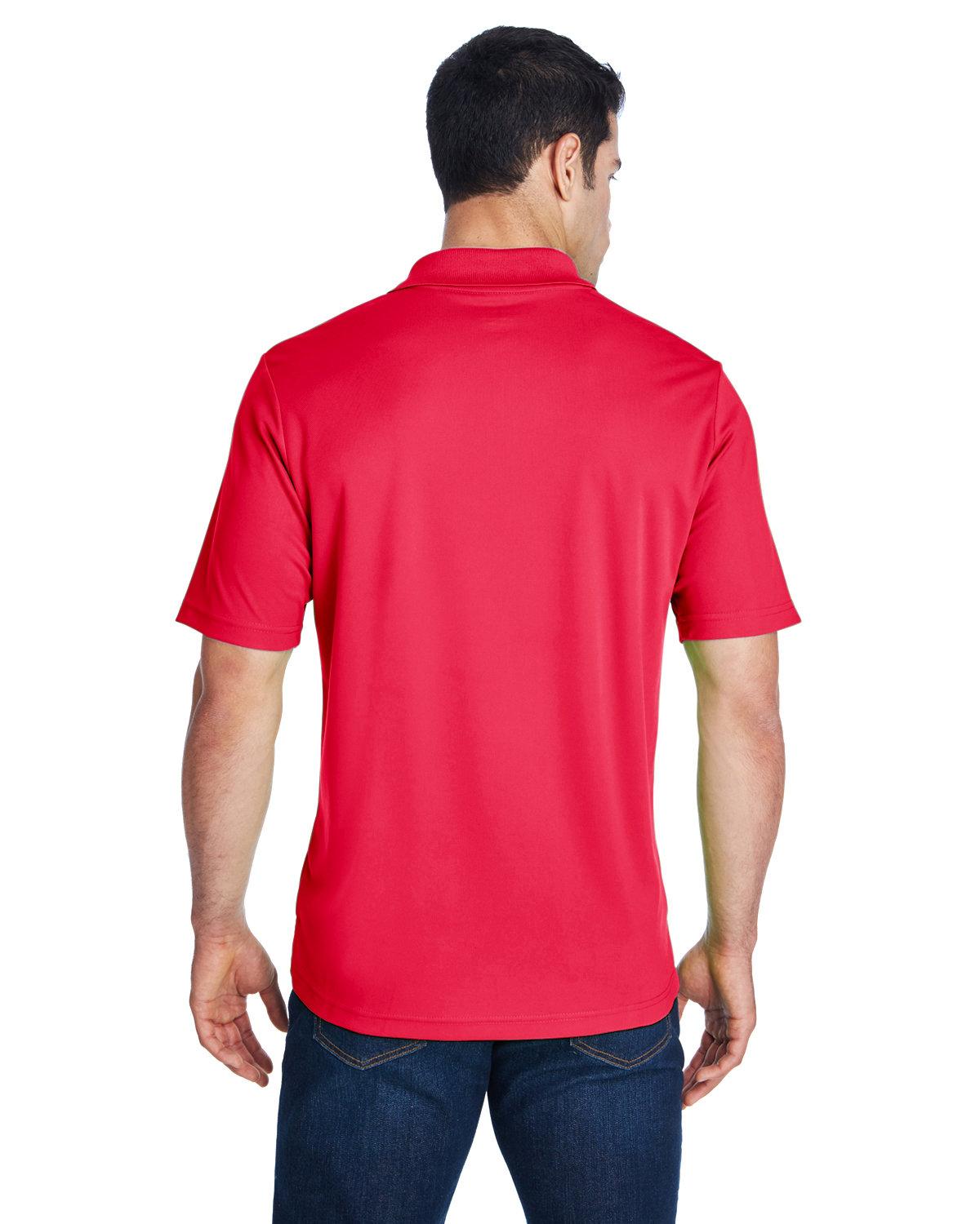 88181 Core 365 Mens Origin Performance Piqué Polo - Back Image