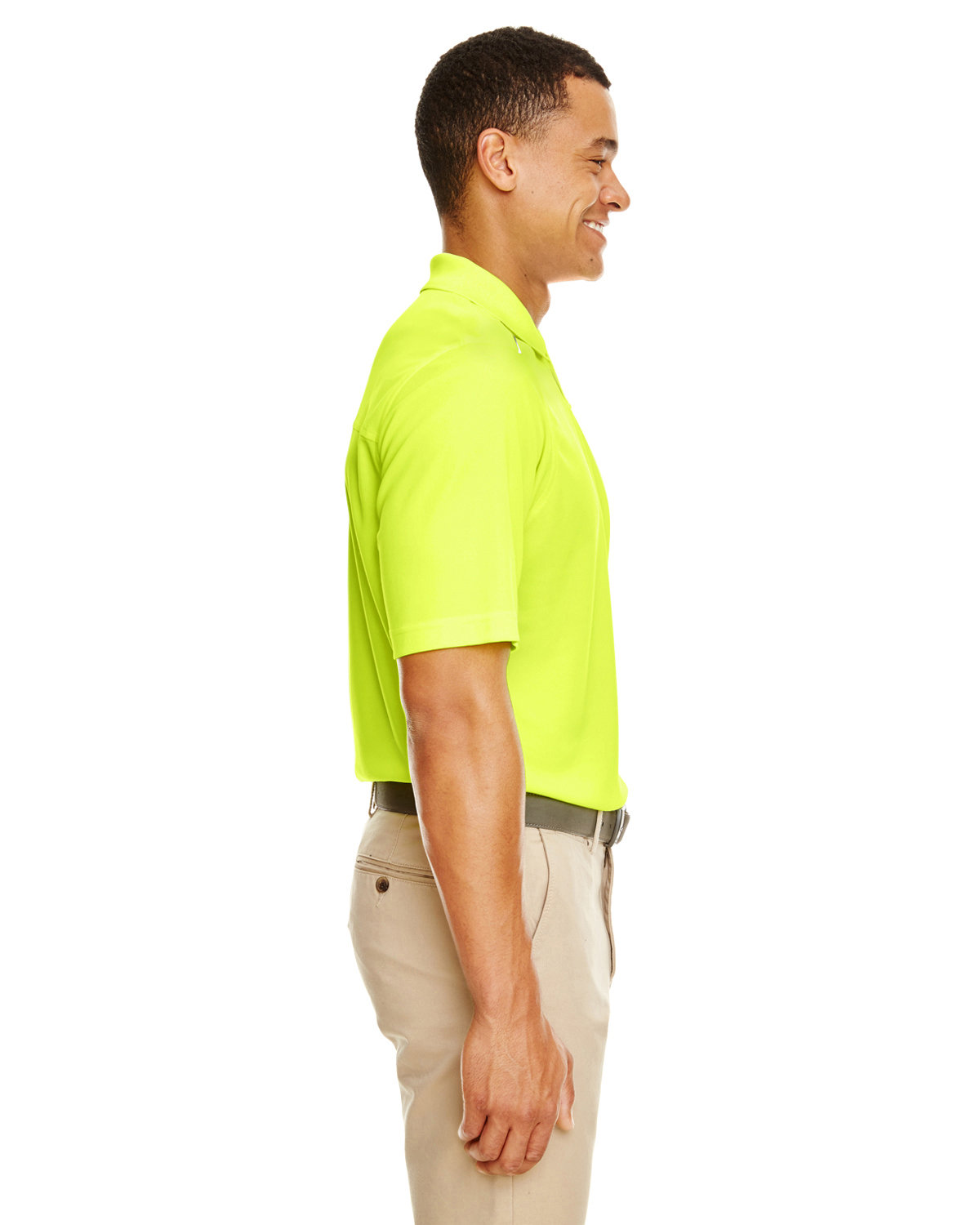 88181R Core 365 Mens Radiant Performance Piqué Polo with Reflective Piping - Siide Image