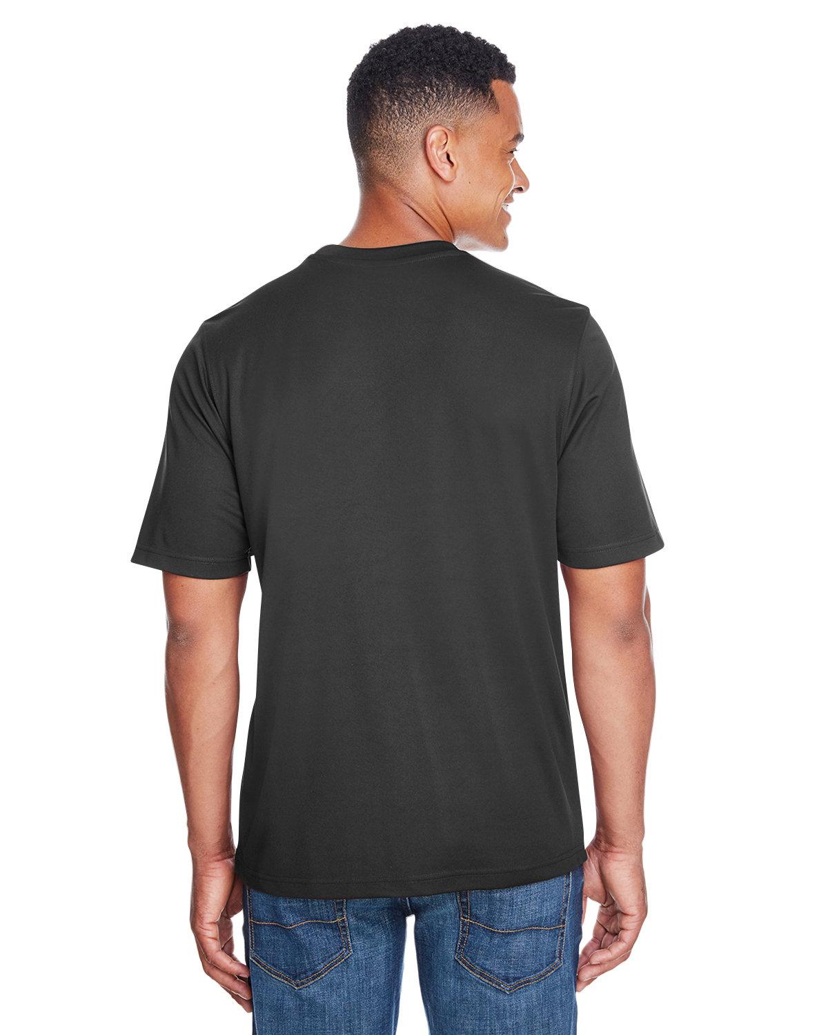 88182 Core 365 Mens Pace Performance Piqué Crewneck 88182 Core 365 Mens Pace Performance Piqué Crewneck - Back Image