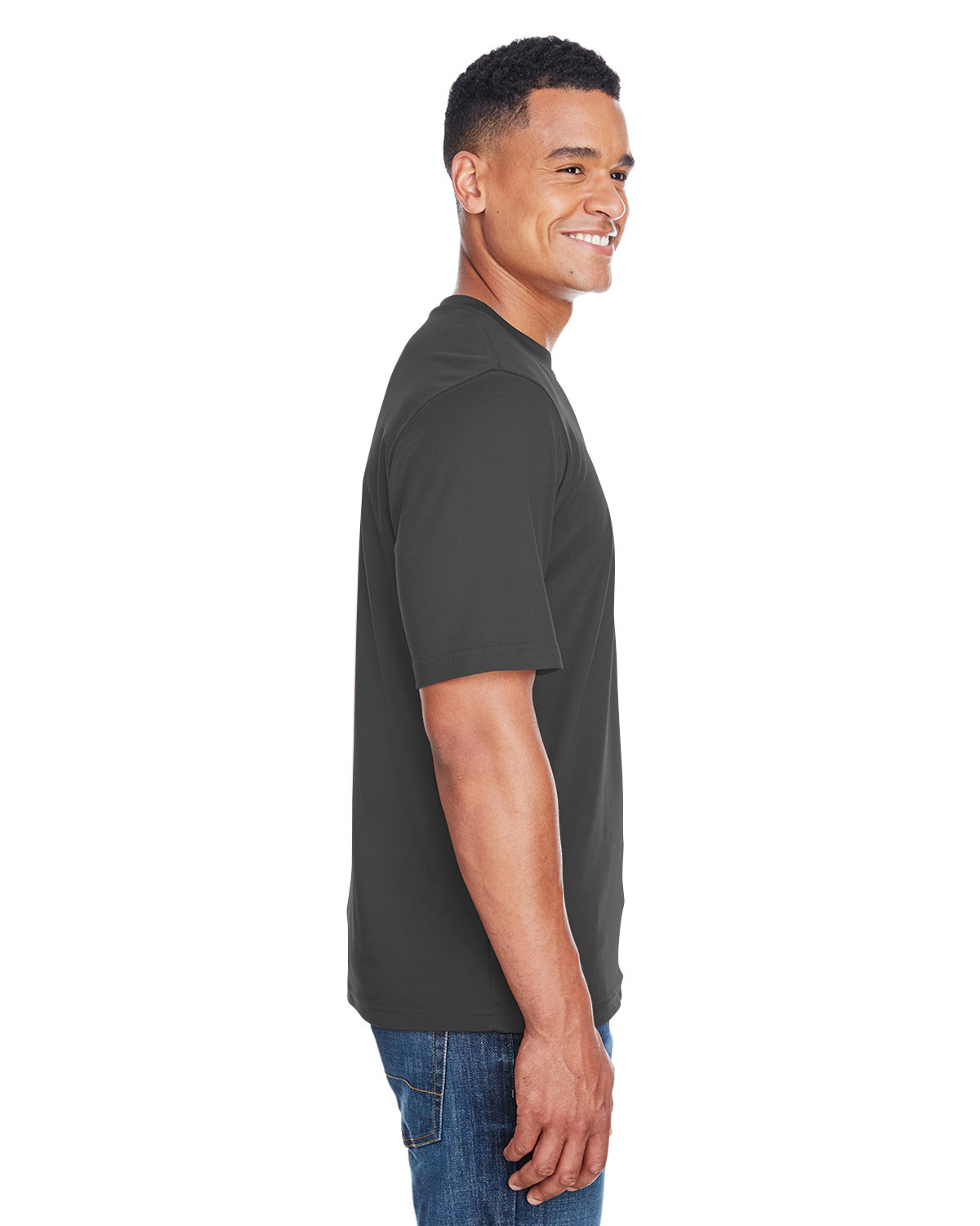 88182 Core 365 Mens Pace Performance Piqué Crewneck 88182 Core 365 Mens Pace Performance Piqué Crewneck - Siide Image