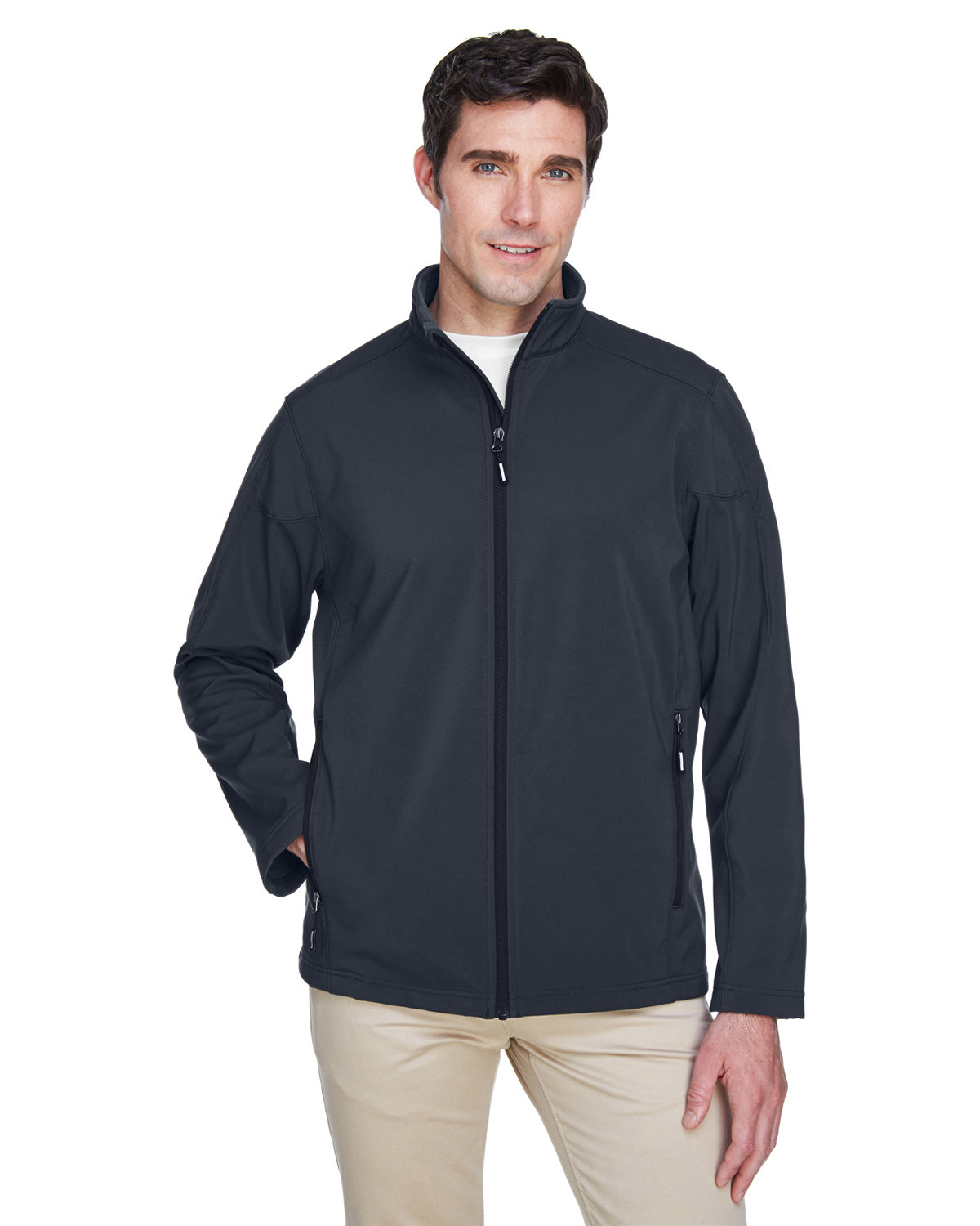 88184 Core 365 Mens Cruise Two-Layer Fleece Bonded Soft Shell Jacket Zoom Image