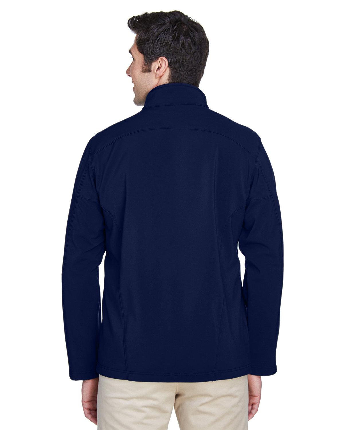 88184T Core 365 Mens Tall Cruise Two-Layer Fleece Bonded Soft Shell Jacket 88184T Core 365 Mens Tall Cruise Two-Layer Fleece Bonded Soft Shell Jacket - Back Image