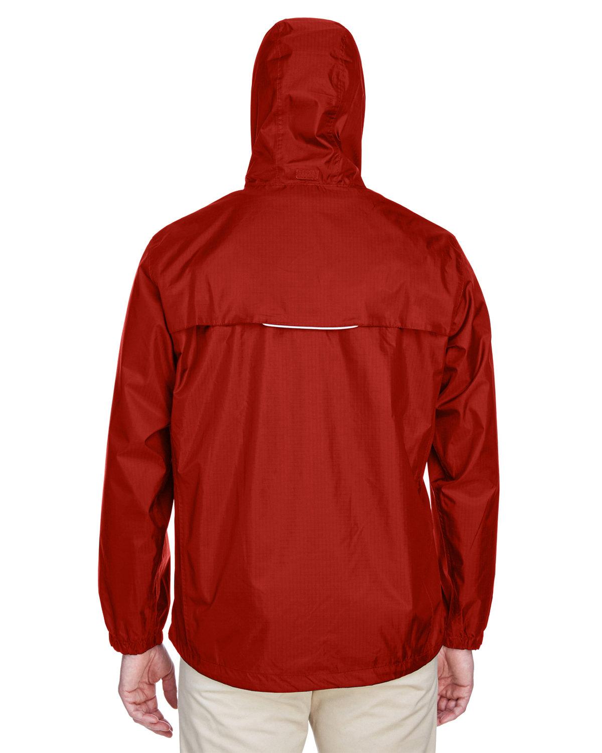 88185 Core 365 Mens Climate Seam-Sealed Lightweight Variegated Ripstop Jacket 88185 Core 365 Mens Climate Seam-Sealed Lightweight Variegated Ripstop Jacket - Back Image