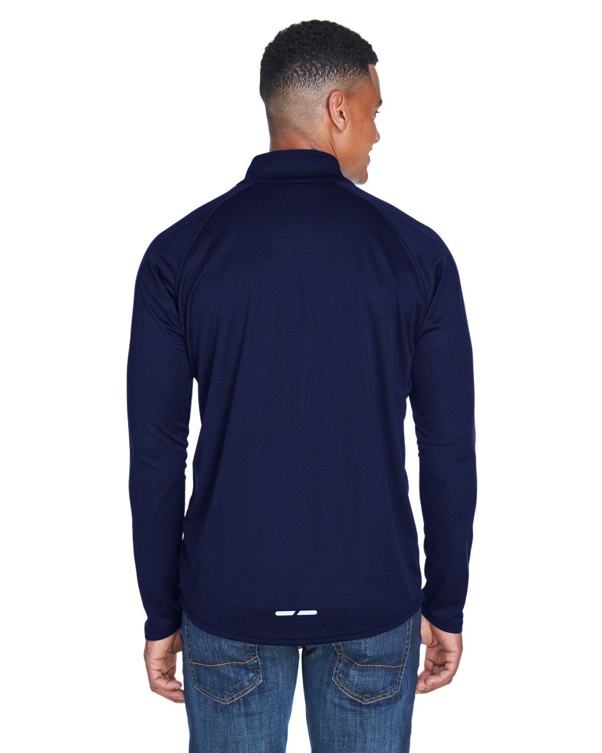 88187 North End Mens Radar Quarter-Zip Performance Long-Sleeve Top - Back Image