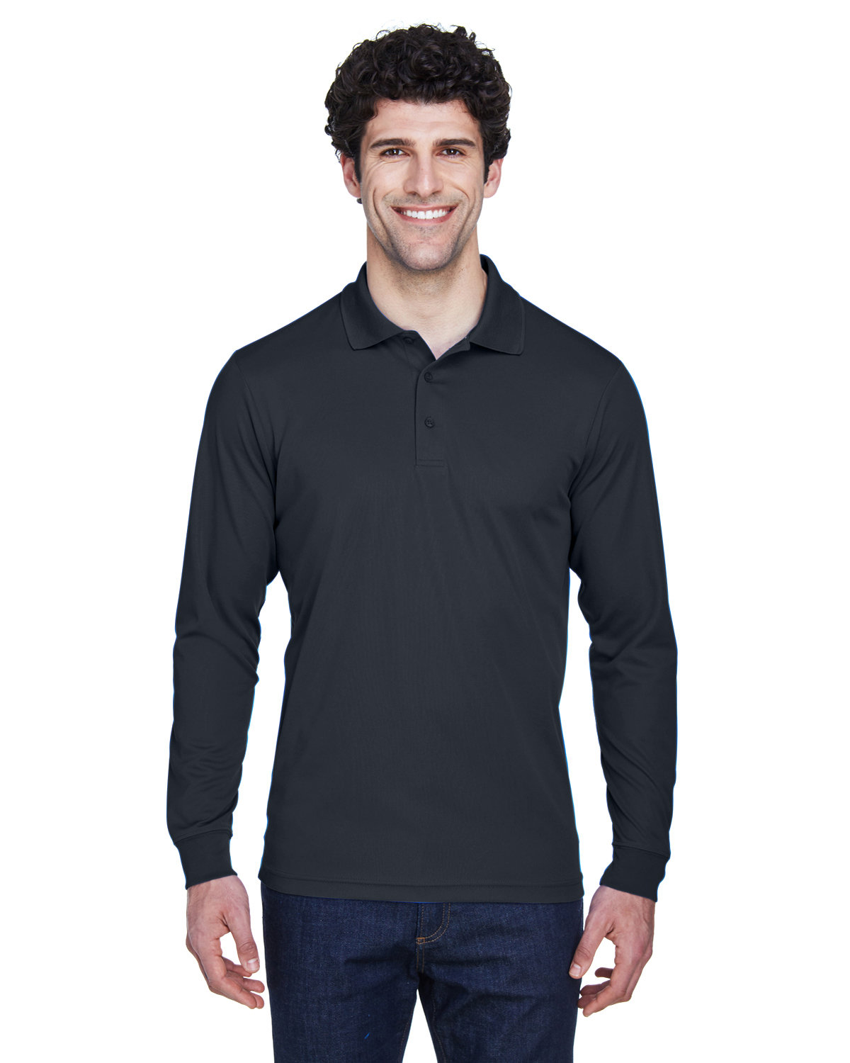 88192T Core 365 Mens Tall Pinnacle Performance Long-Sleeve Piqué Polo 88192T Core 365 Mens Tall Pinnacle Performance Long-Sleeve Piqué Polo