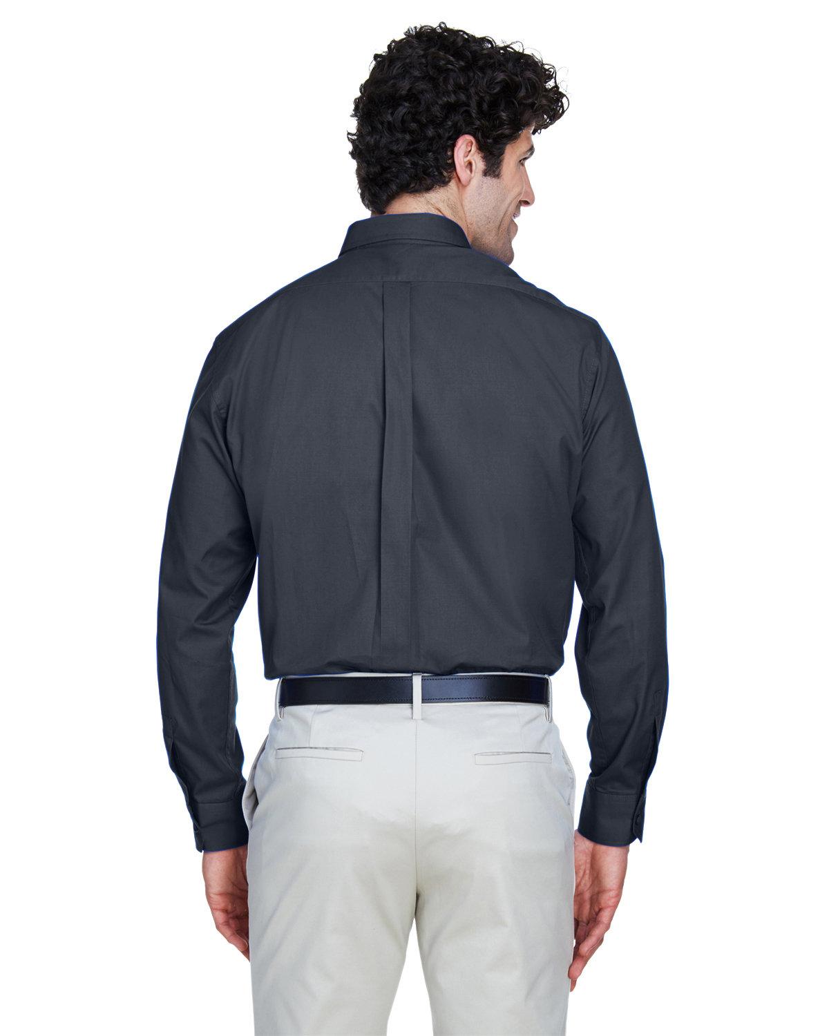 88193 Core 365 Mens Operate Long-Sleeve Twill Shirt - Back Image