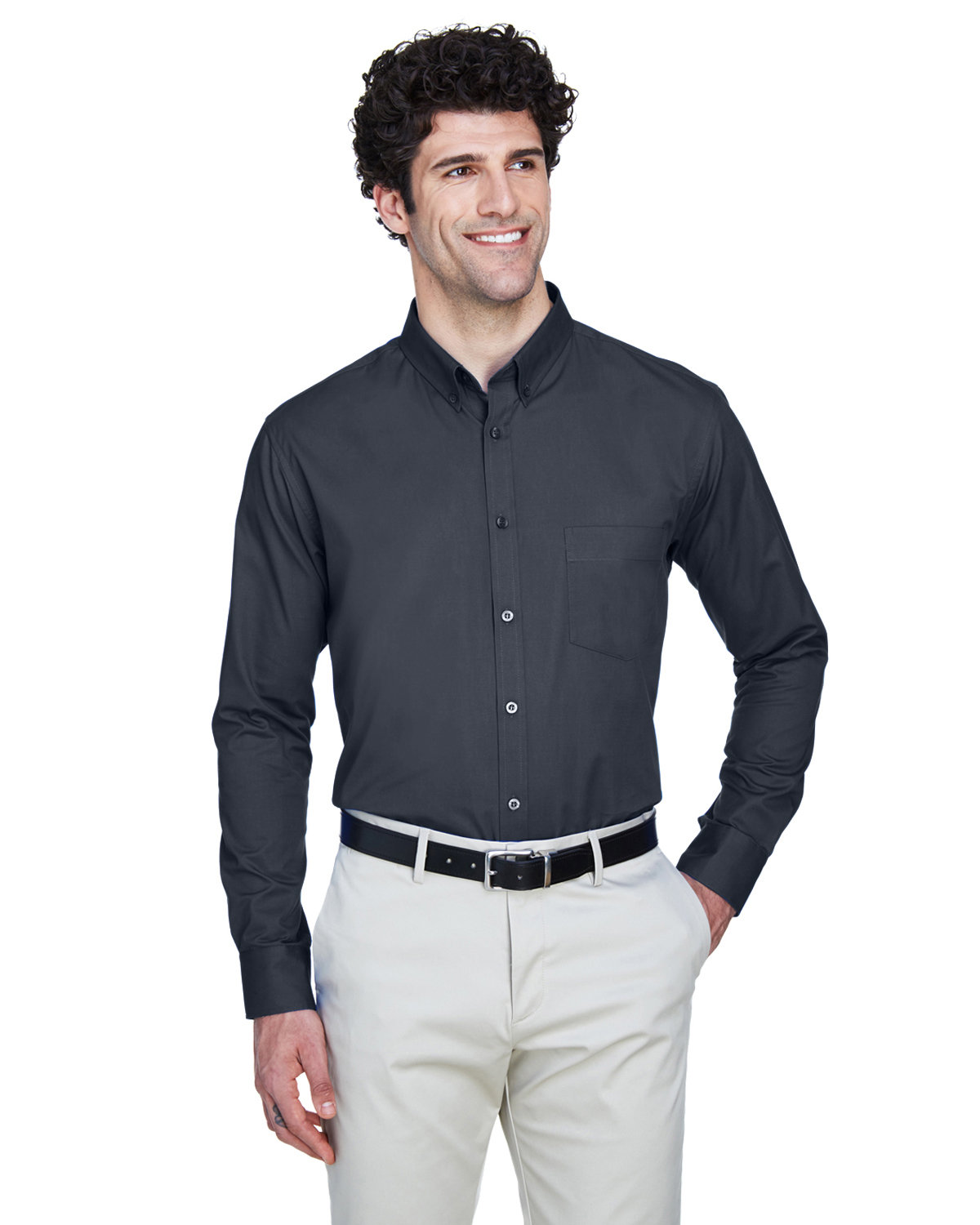 88193 Core 365 Mens Operate Long-Sleeve Twill Shirt