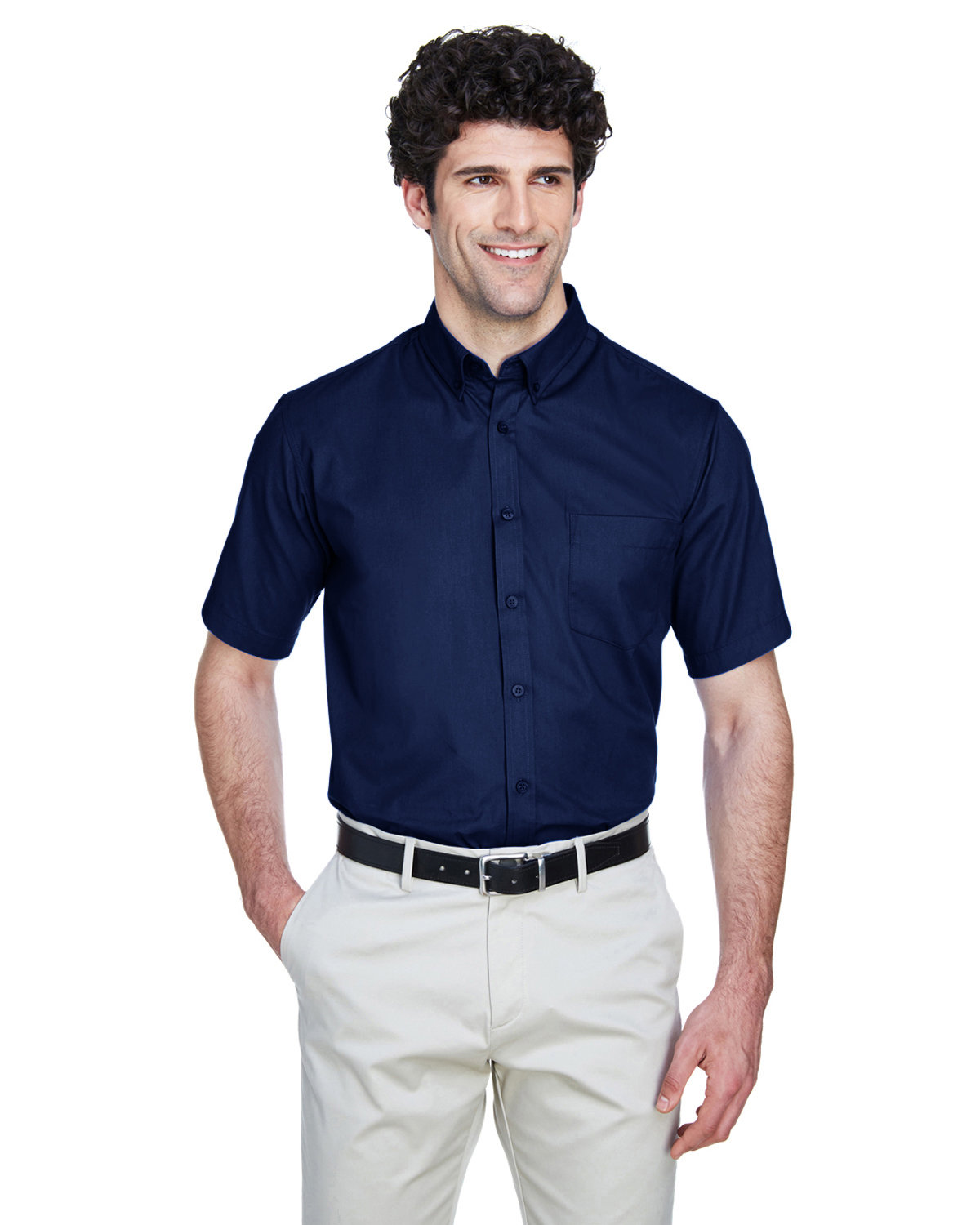 88194 Core 365 Mens Optimum Short-Sleeve Twill Shirt 88194 Core 365 Mens Optimum Short-Sleeve Twill Shirt
