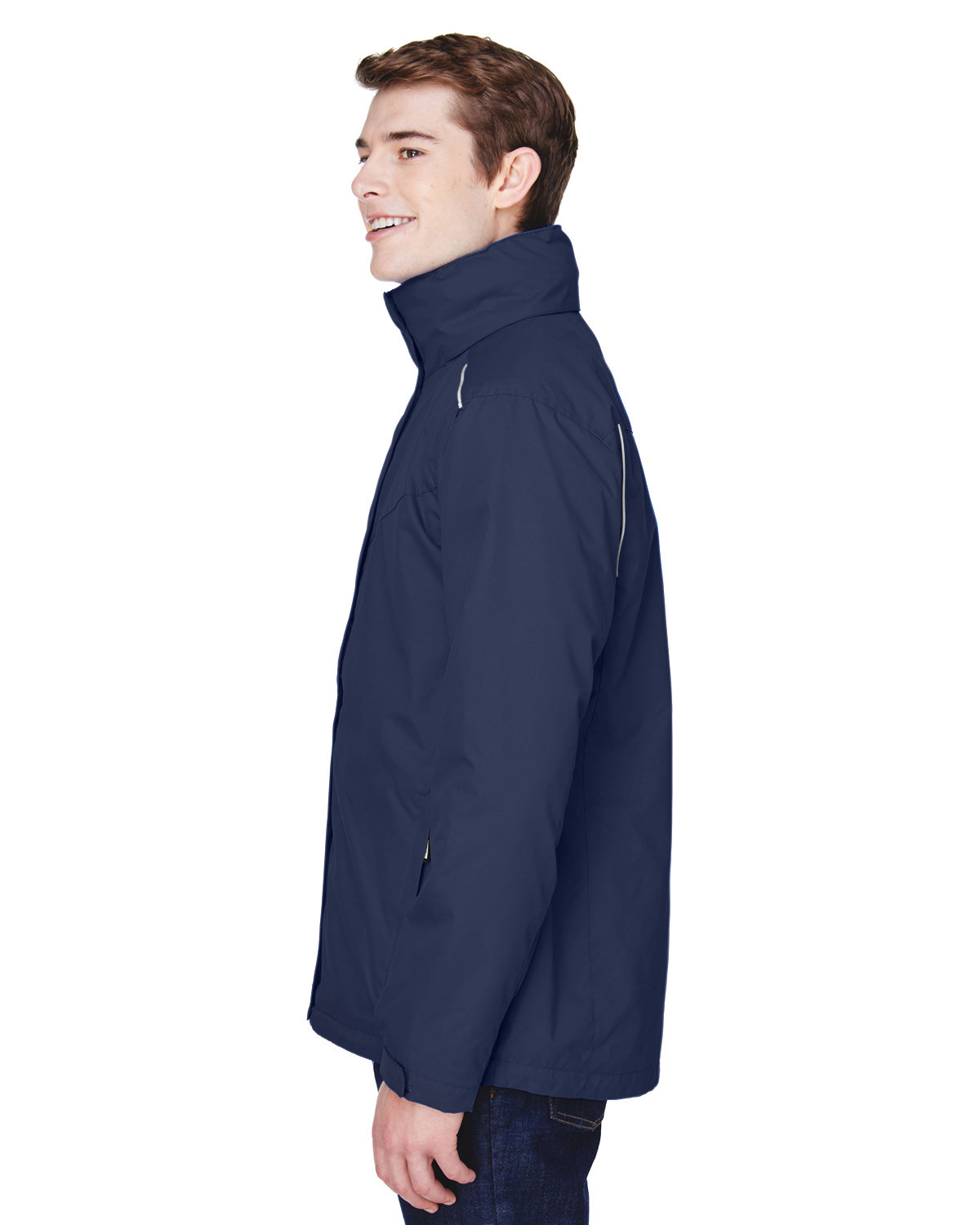 88205T Core 365 Mens Tall Region 3-in-1 Jacket with Fleece Liner - Siide Image