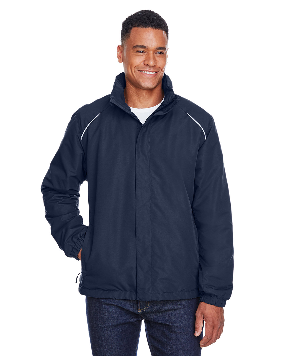 88224T Core 365 Mens Tall Profile Fleece-Lined All-Season Jacket Zoom Image