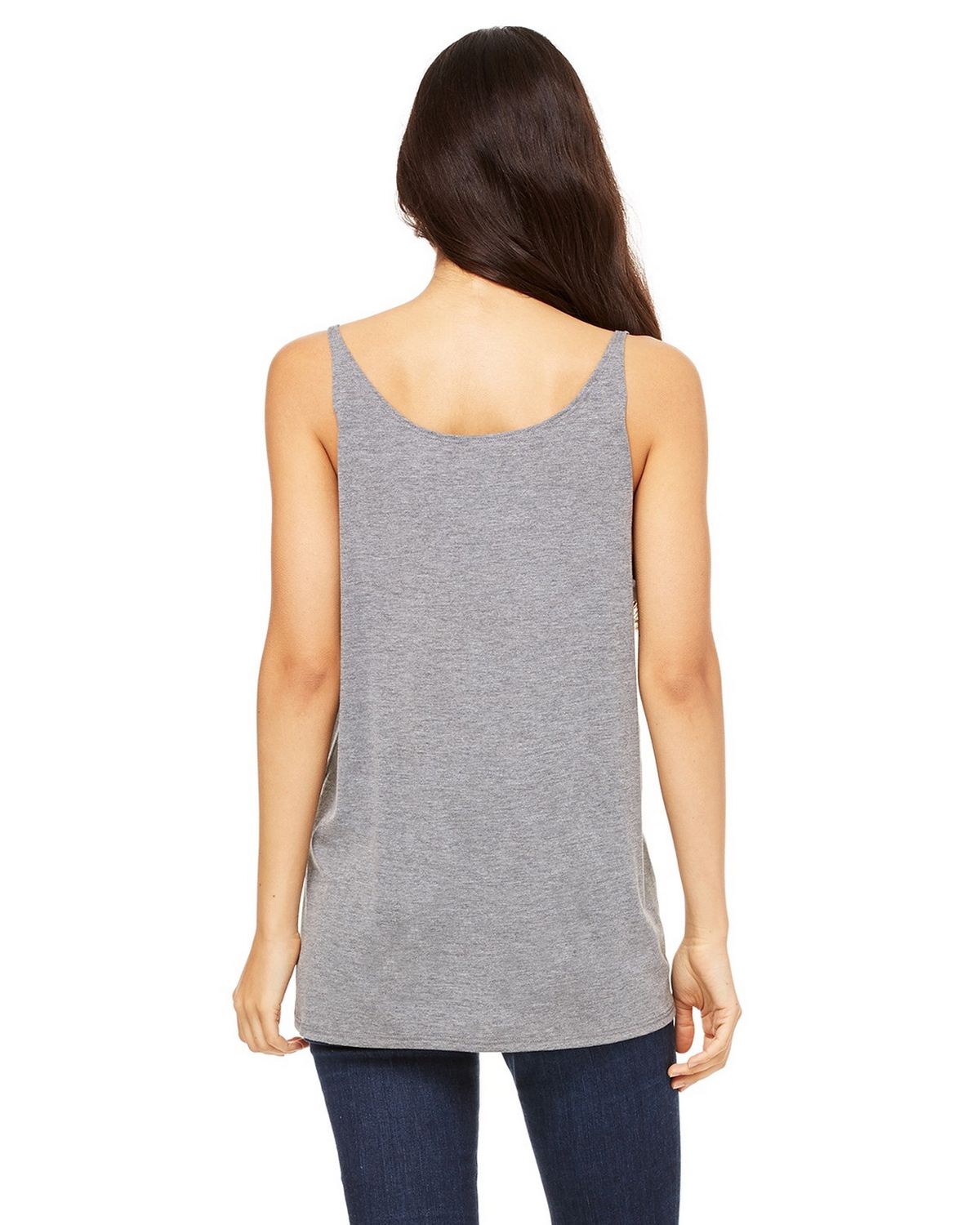 8838 Bella + Canvas Womens Slouchy Tank - Back Image