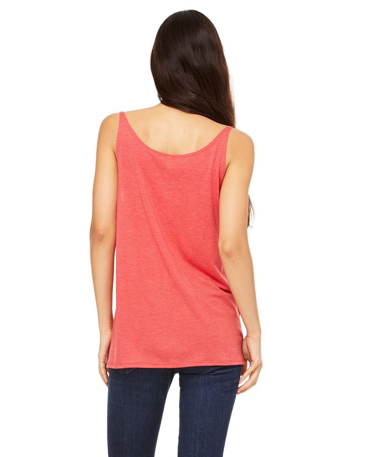 8838 Bella + Canvas Womens Slouchy Tank - Back Image