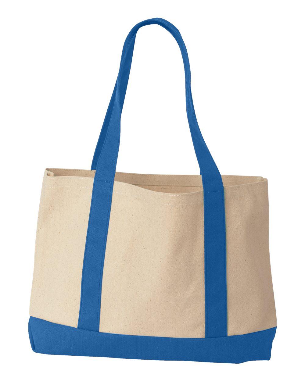 8869 Liberty Bags Leeward Canvas Tote - Back Image