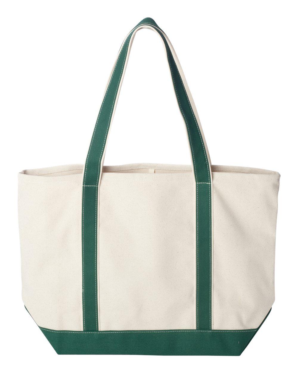 8872 Liberty Bags X-Large Boater Tote - Back Image