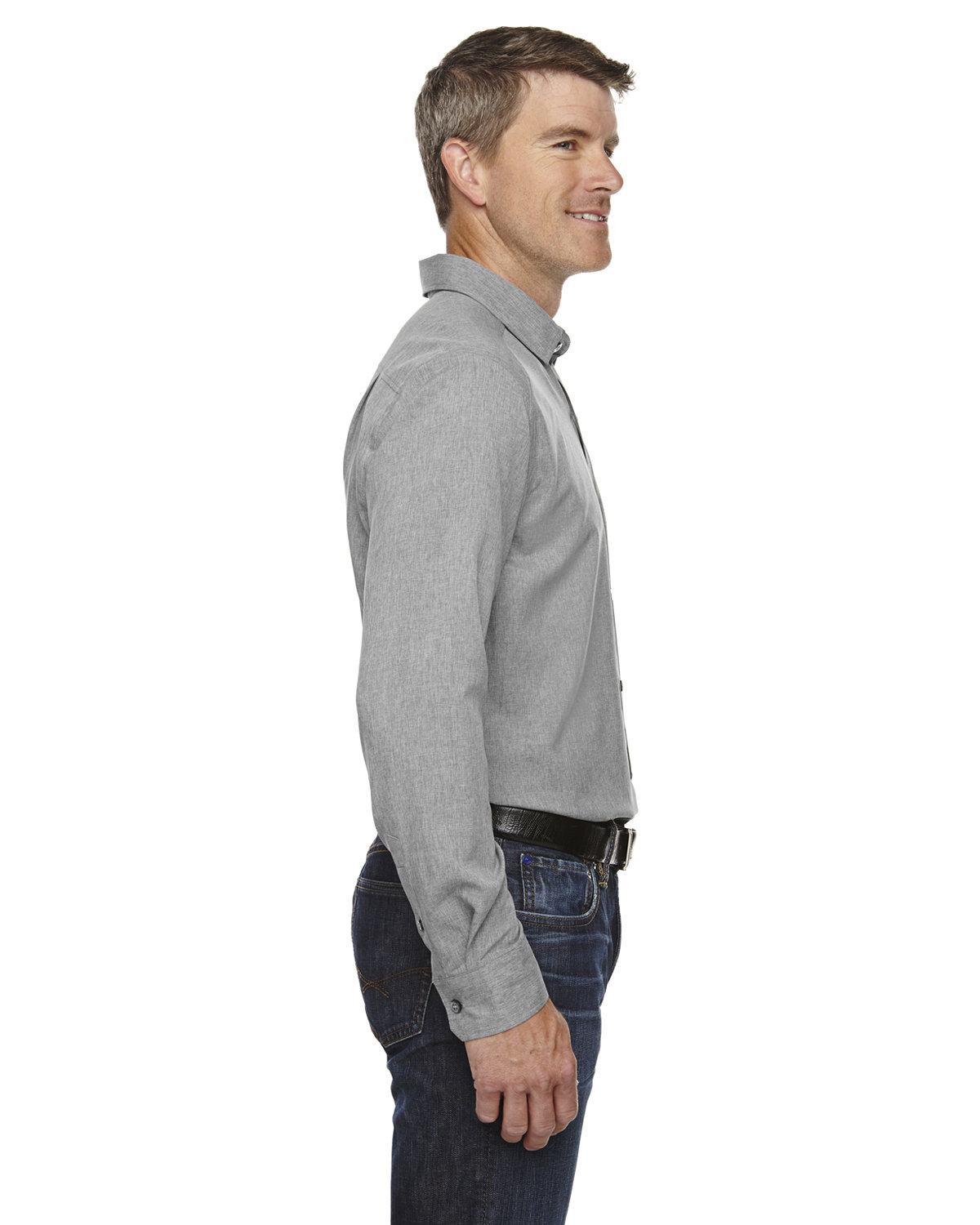 88802 North End Mens Mélange Performance Shirt - Siide Image