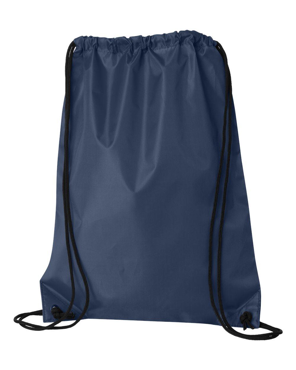 8886 Liberty Bags Value Drawstring Backpack - Back Image