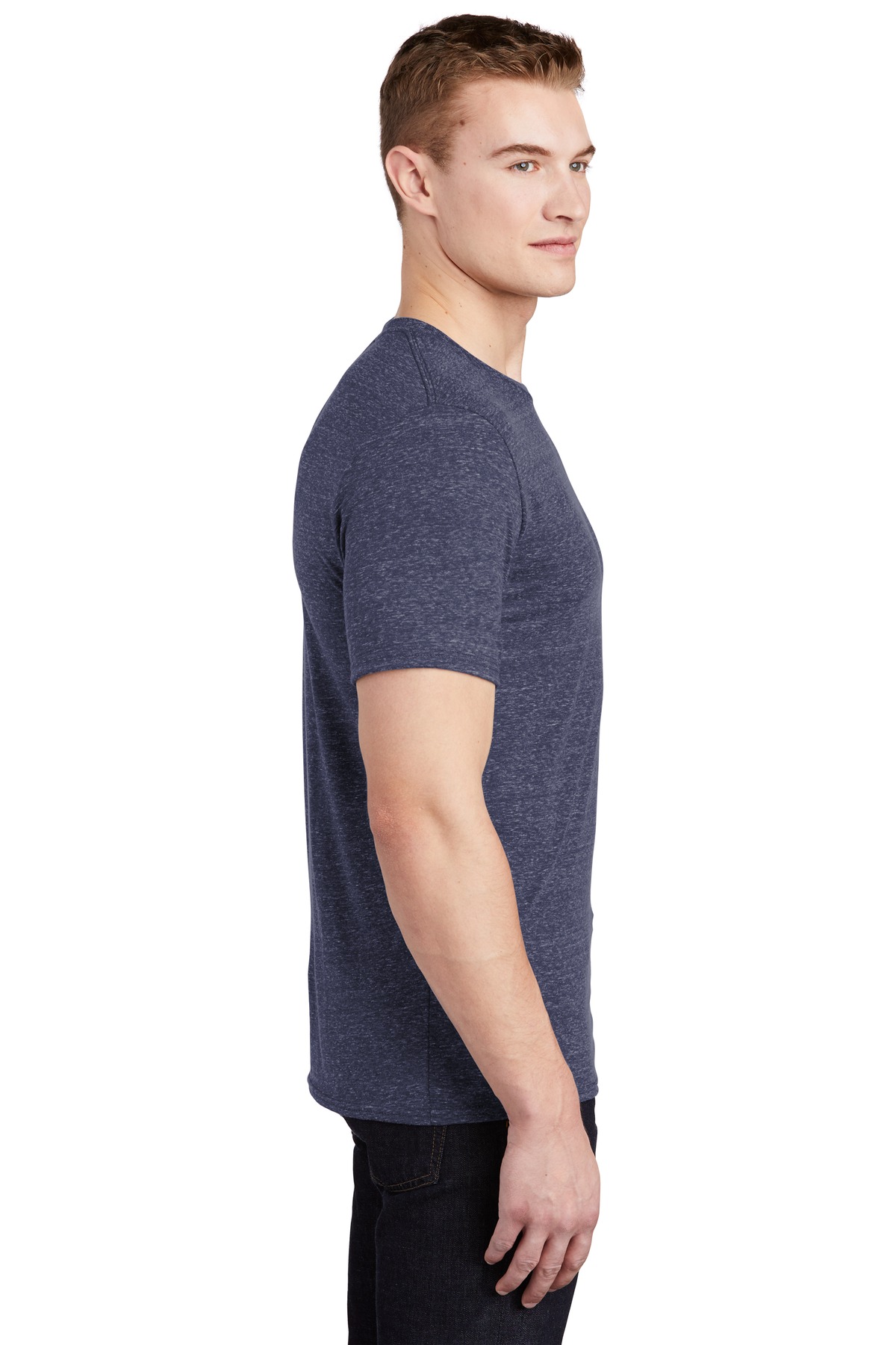 88M Jerzees Snow Heather Jersey T-Shirt - Siide Image