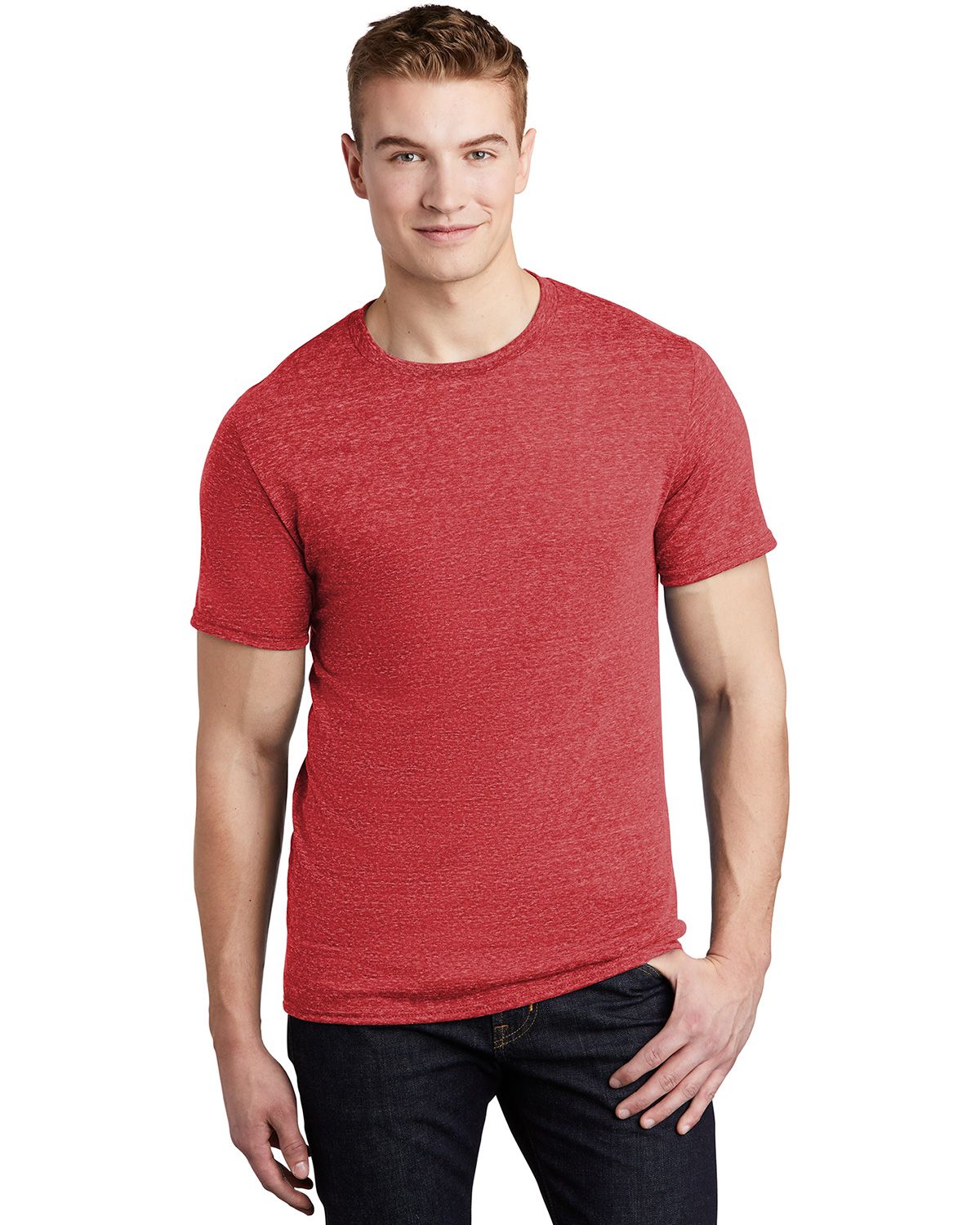 88M Jerzees Snow Heather Jersey T-Shirt