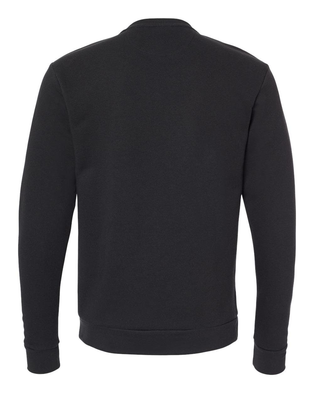 9001 Next Level Unisex Santa Cruz Pocket Sweatshirt - Back Image
