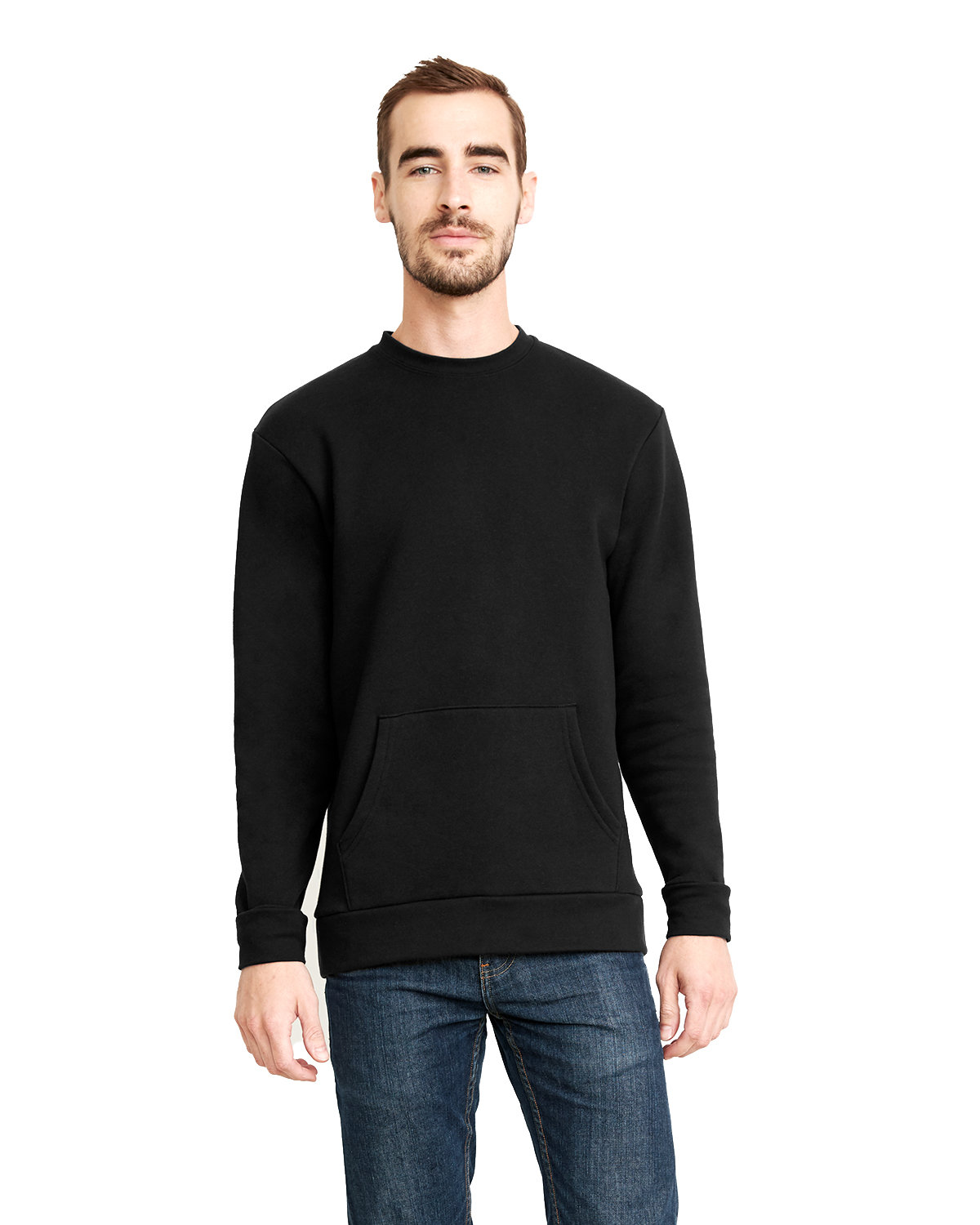 9001 Next Level Unisex Santa Cruz Pocket Sweatshirt