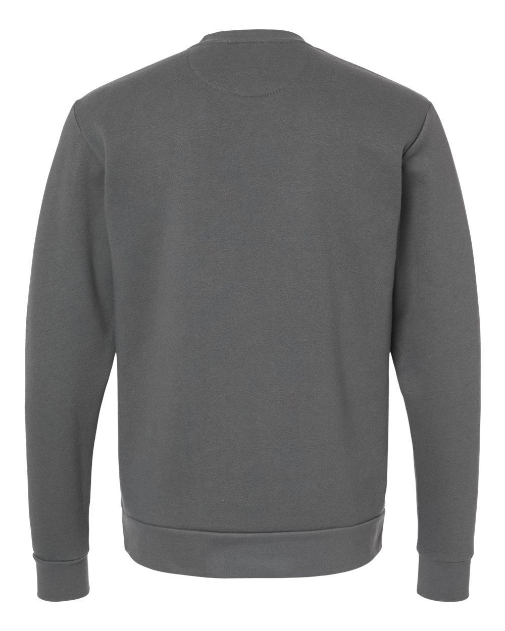 9001 Next Level Unisex Santa Cruz Pocket Sweatshirt - Back Image