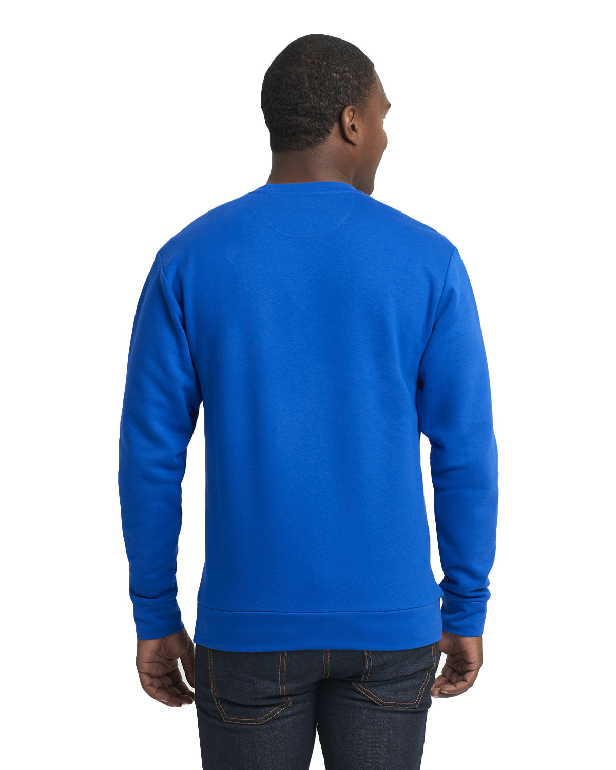 9001 Next Level Unisex Santa Cruz Pocket Sweatshirt 9001 Next Level Unisex Santa Cruz Pocket Sweatshirt - Back Image