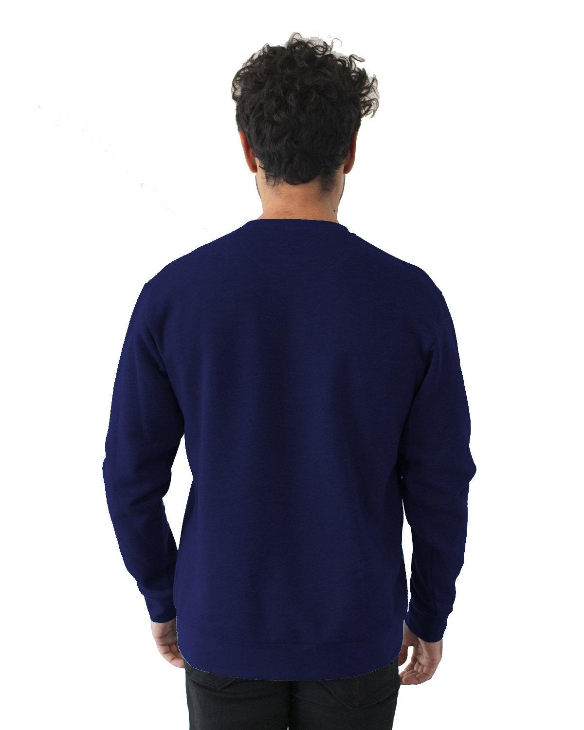 9002NL Next Level Unisex Malibu Pullover Sweatshirt - Back Image