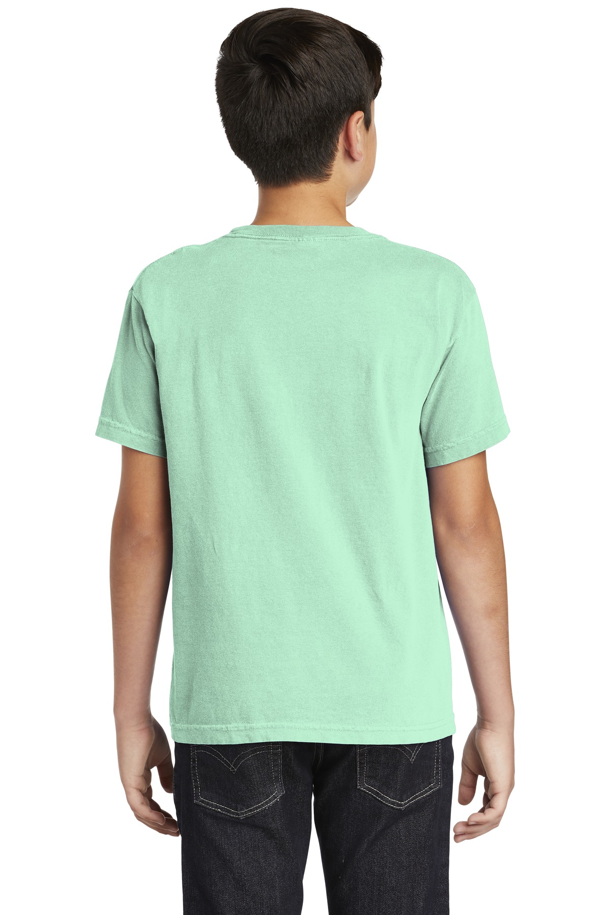 9018 Comfort Colors Youth Ringspun Garment-Dyed T-Shirt - Back Image