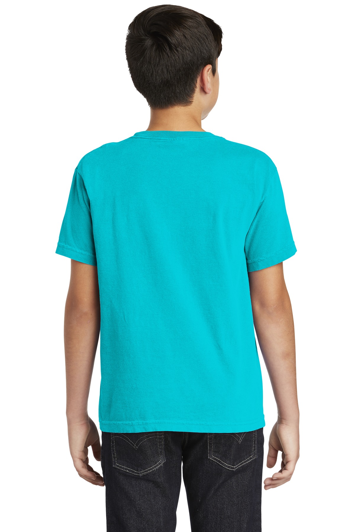 9018 Comfort Colors Youth Ringspun Garment-Dyed T-Shirt 9018 Comfort Colors Youth Ringspun Garment-Dyed T-Shirt - Back Image