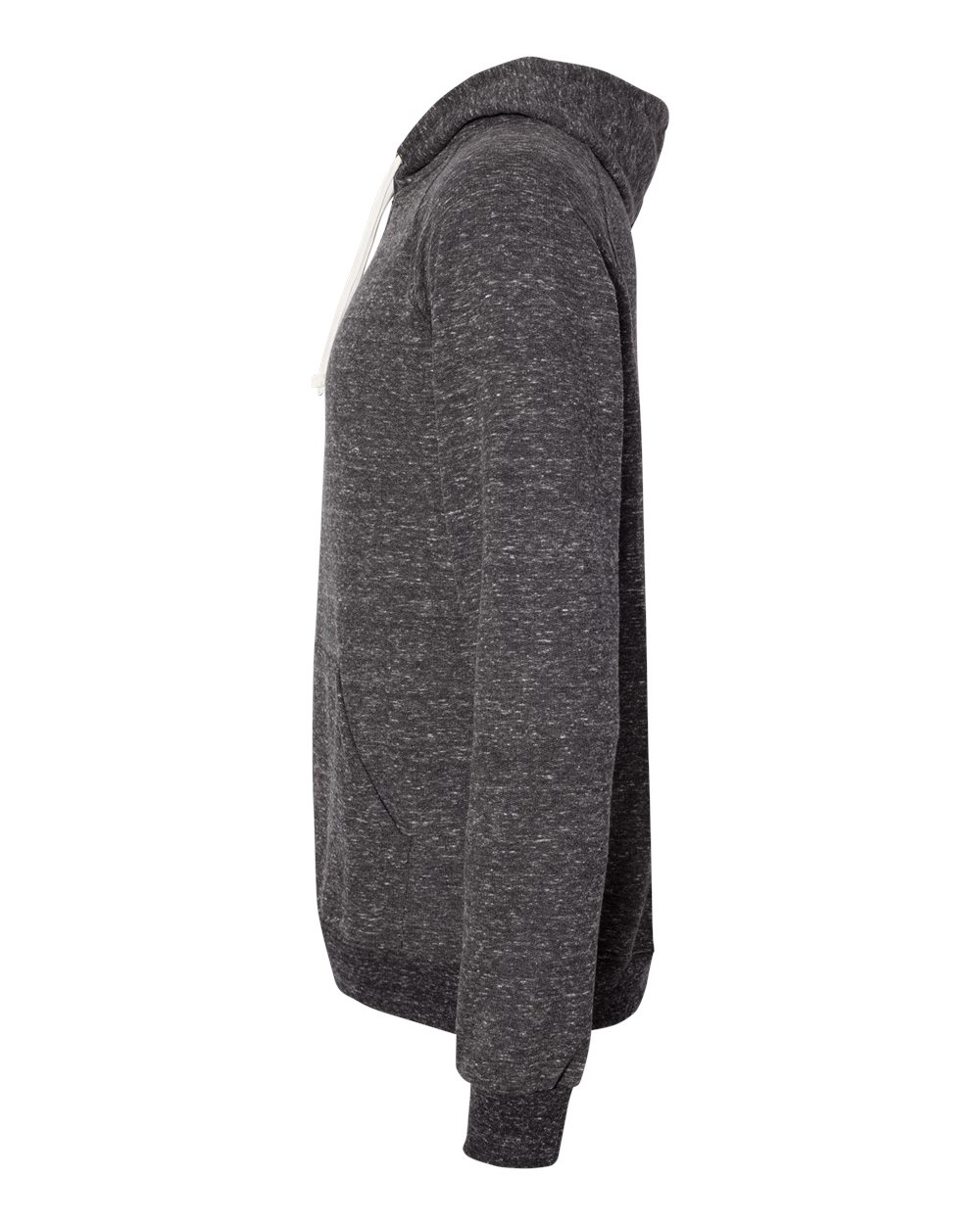 90MR Jerzees Snow Heather French Terry Pullover Hood Sweatshirt 90MR Jerzees Snow Heather French Terry Pullover Hood Sweatshirt - Siide Image