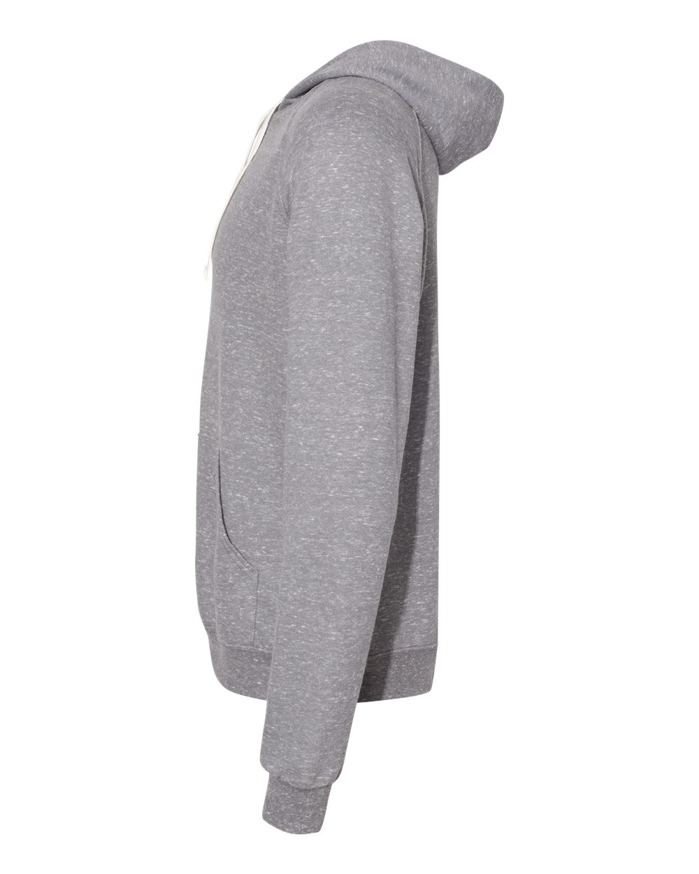 90MR Jerzees Snow Heather French Terry Pullover Hood Sweatshirt 90MR Jerzees Snow Heather French Terry Pullover Hood Sweatshirt - Siide Image