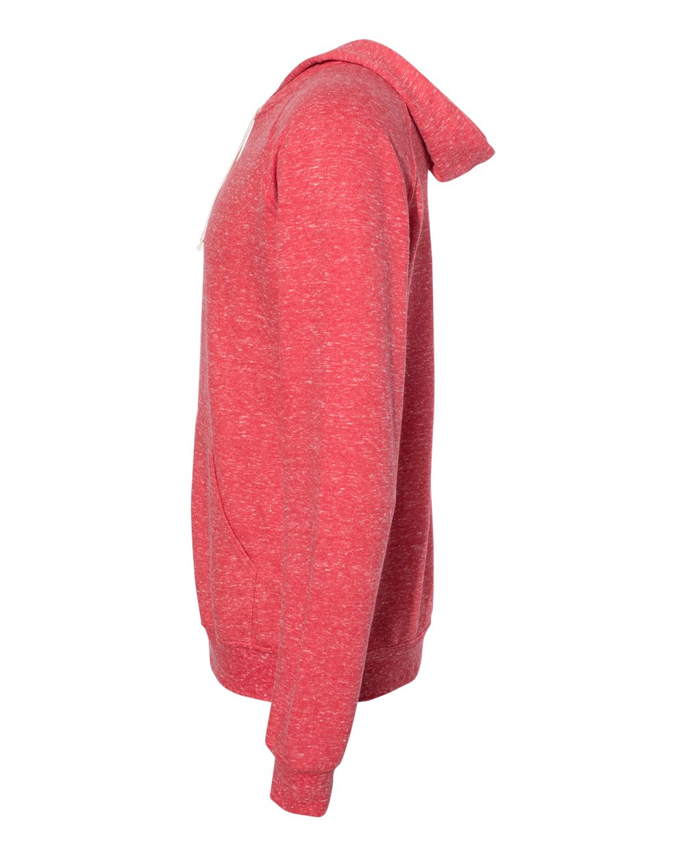 90MR Jerzees Snow Heather French Terry Pullover Hood Sweatshirt - Siide Image