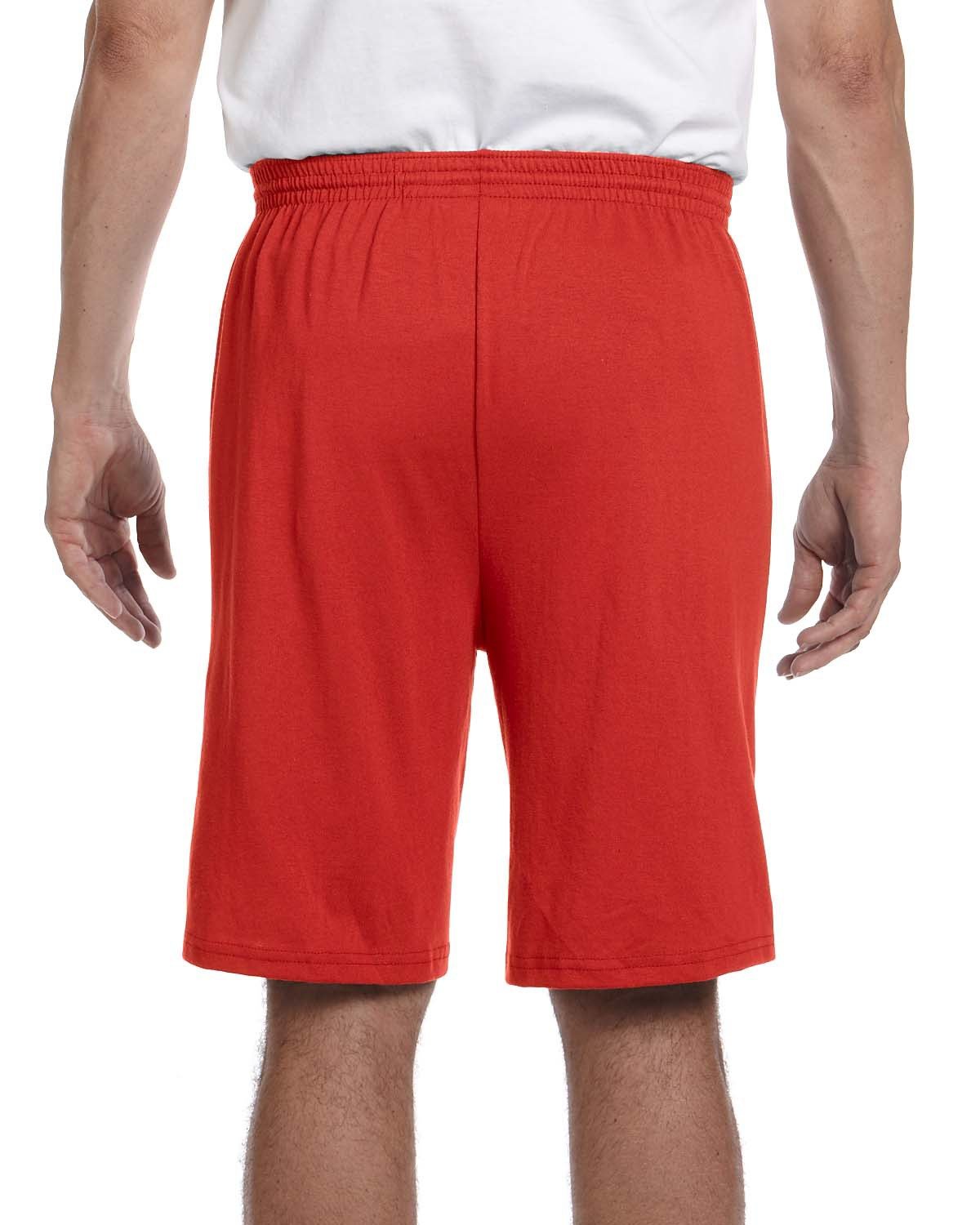 915 Augusta Sportswear LONGER LENGTH JERSEY SHORTS - Back Image