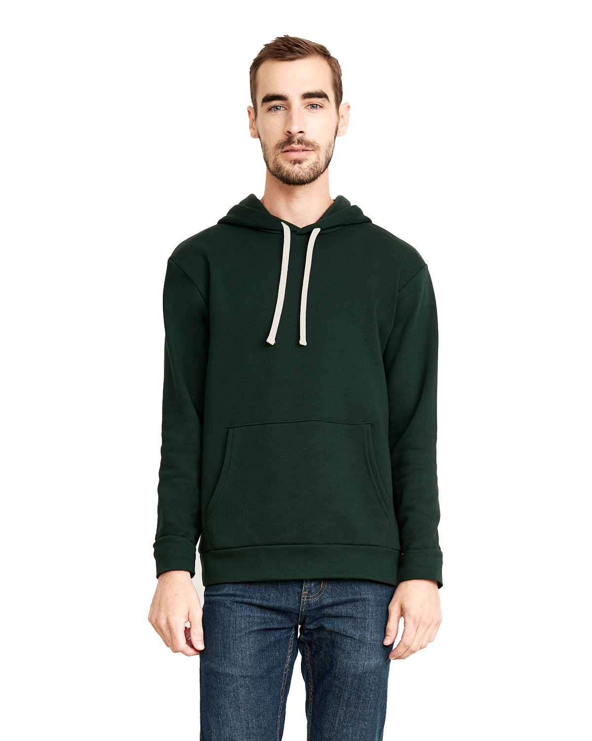 9303 Next Level Unisex Santa Cruz Pullover Hooded Sweatshirt Zoom Image