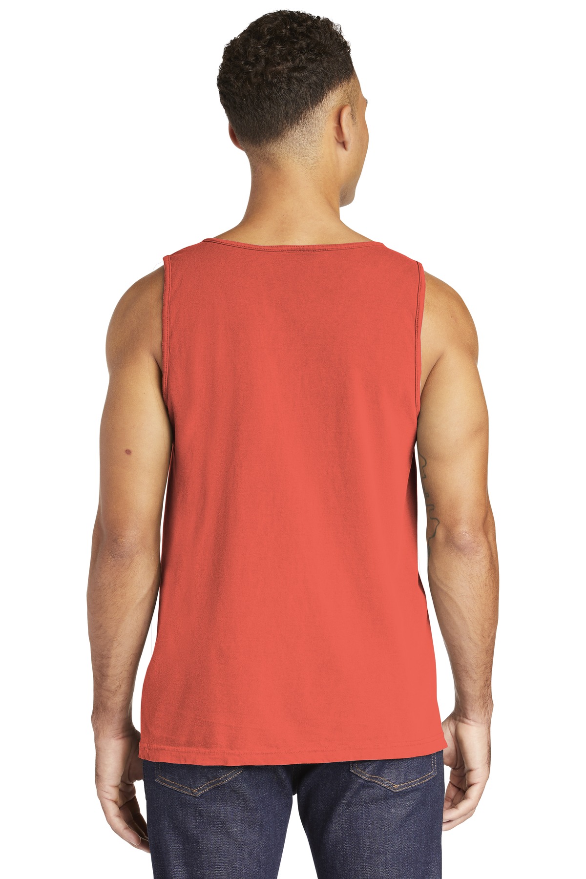 9360 Comfort Colors Garment-Dyed Heavyweight Tank Top - Back Image