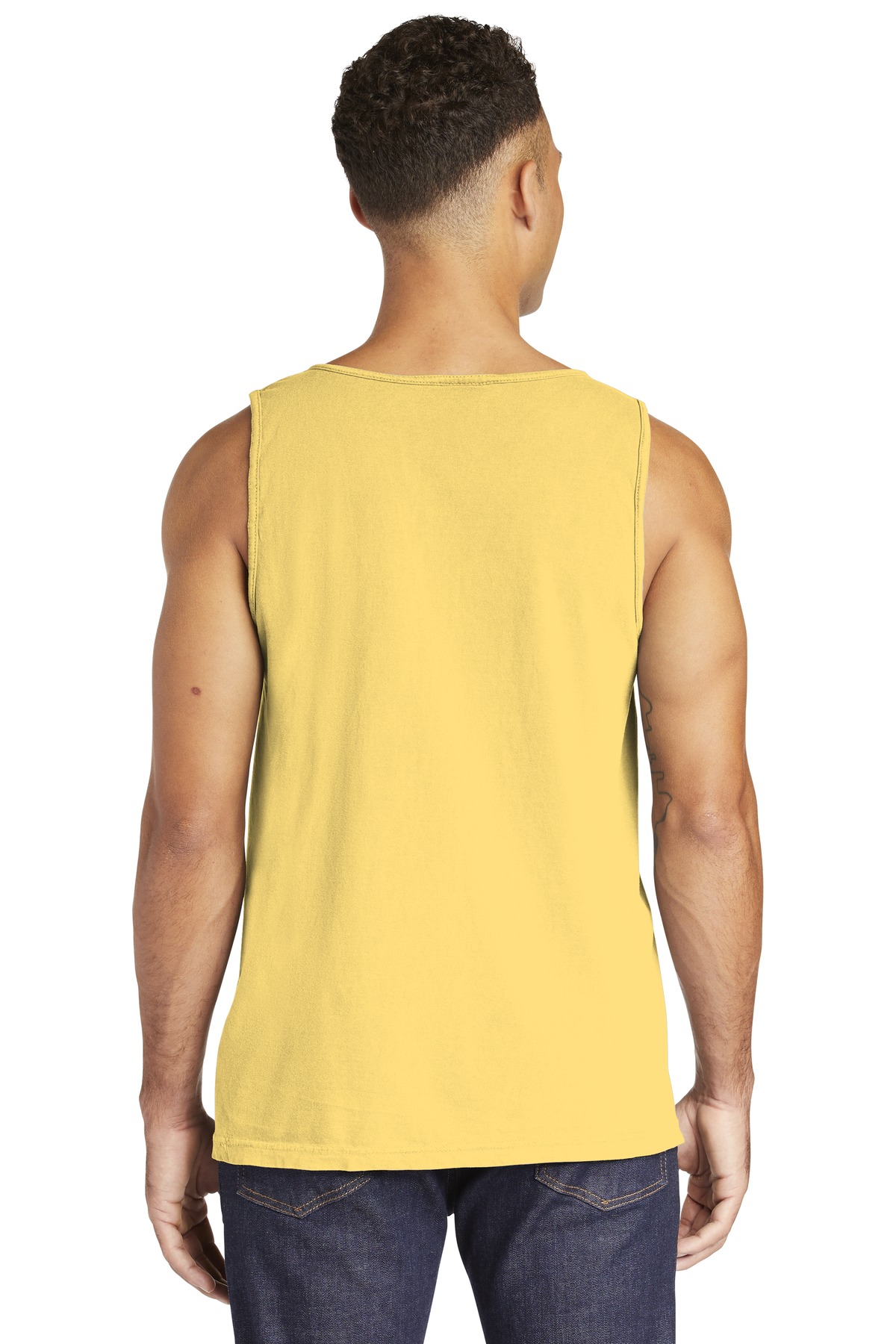 9360 Comfort Colors Garment-Dyed Heavyweight Tank Top - Back Image