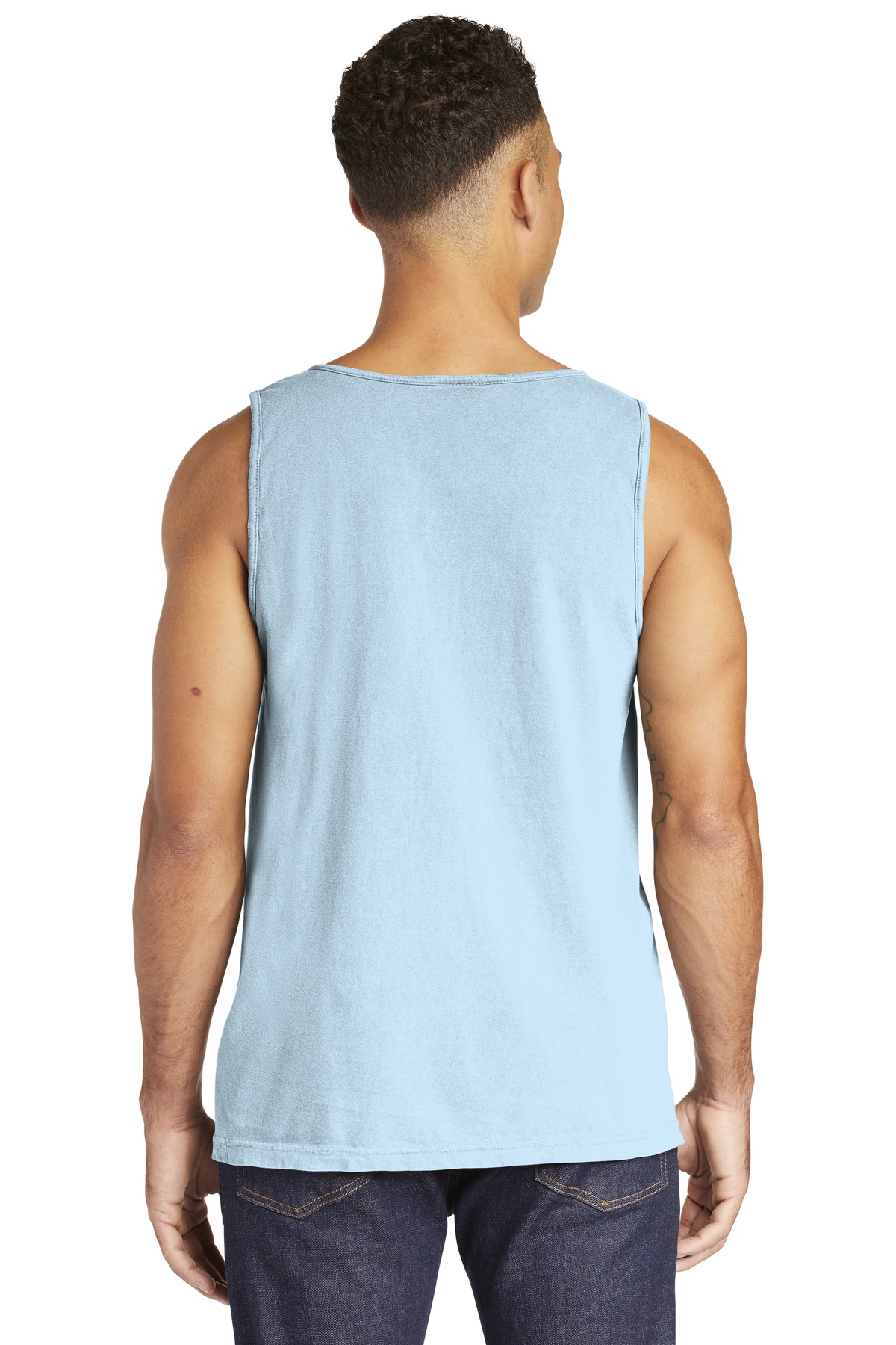9360 Comfort Colors Garment-Dyed Heavyweight Tank Top - Back Image