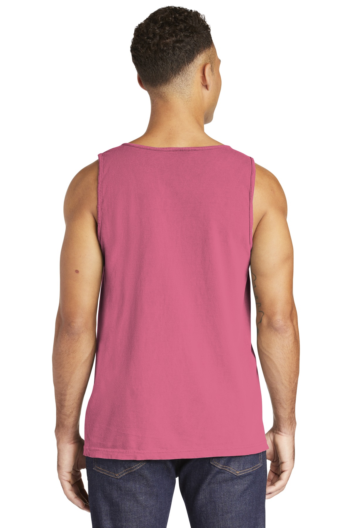 9360 Comfort Colors Garment-Dyed Heavyweight Tank Top - Back Image